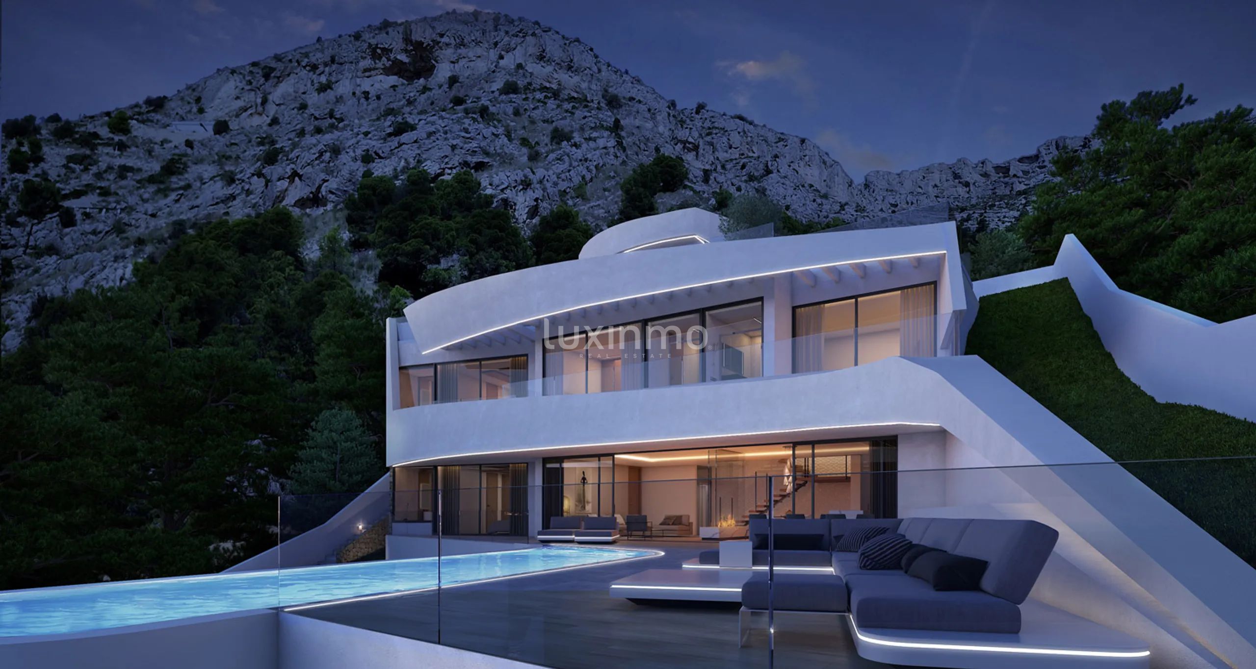 Contemporary villa with sea views in Altea Hills — photo 11