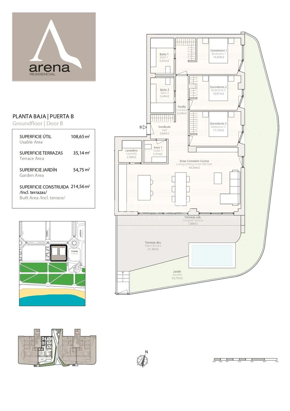 Excellent location on the first line of the Torres beach — photo 9