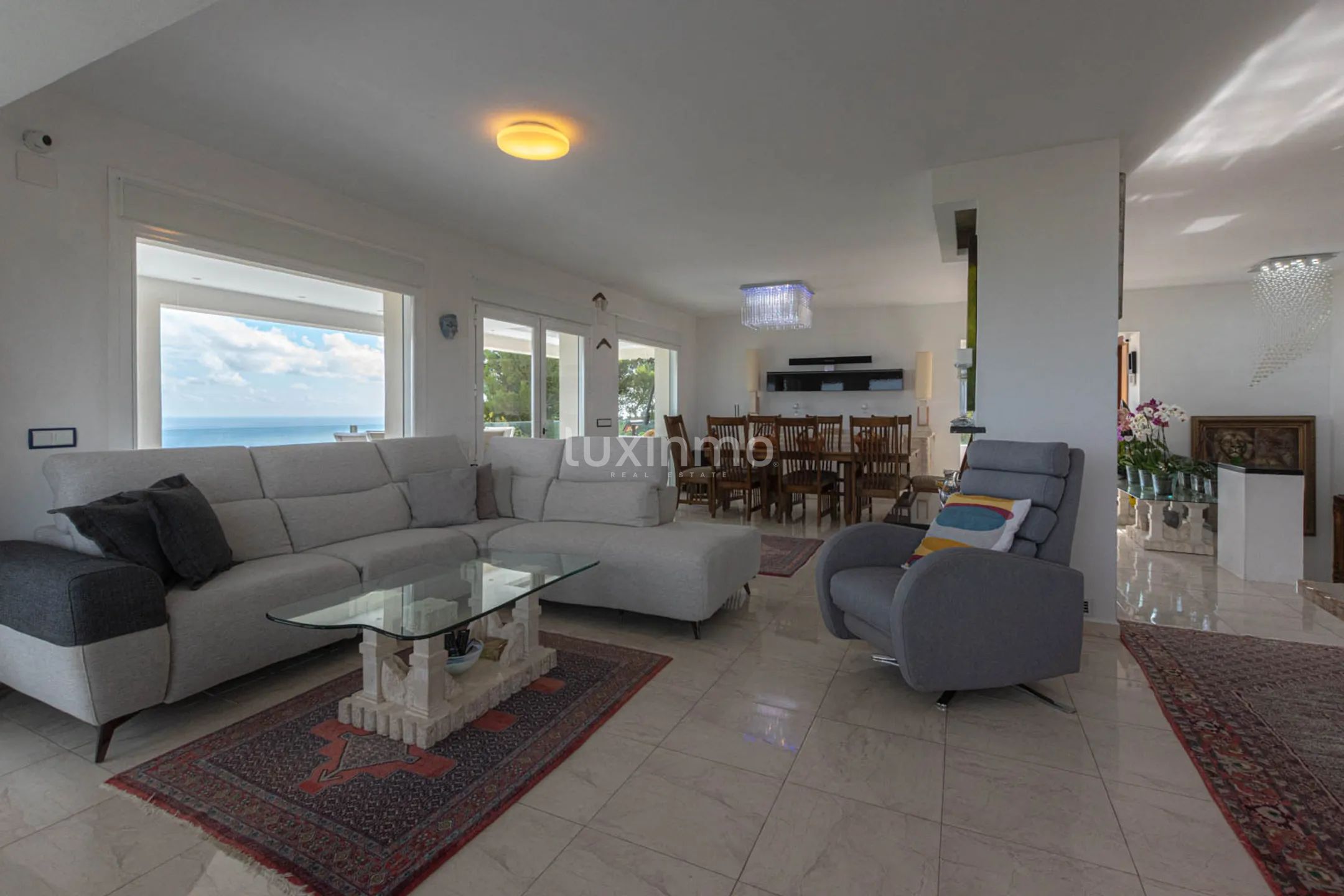 Villa for long term rentals in unique Oltamar Calpe location with panoramic views and sea view — photo 27