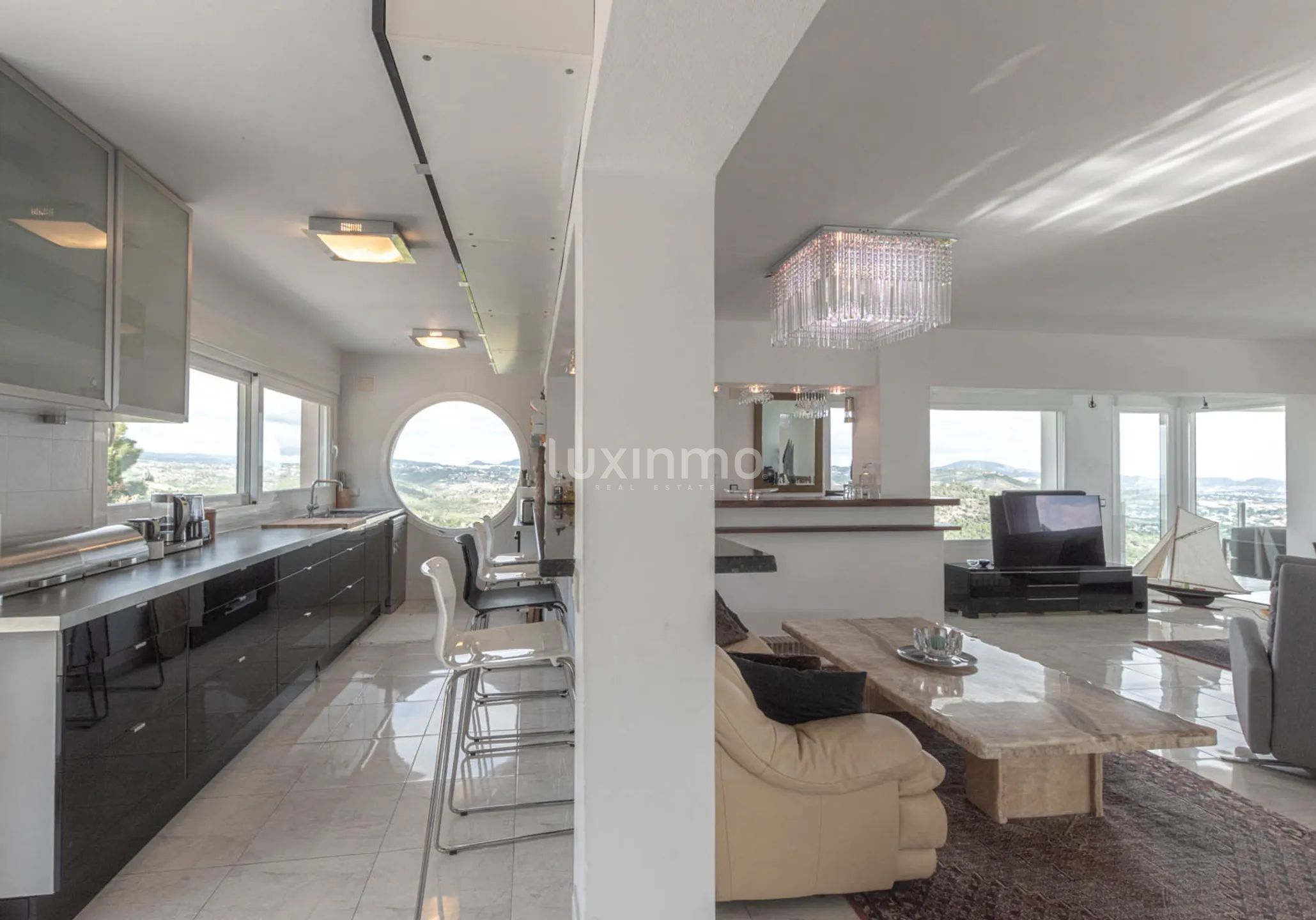 Villa for long term rentals in unique Oltamar Calpe location with panoramic views and sea view — photo 28