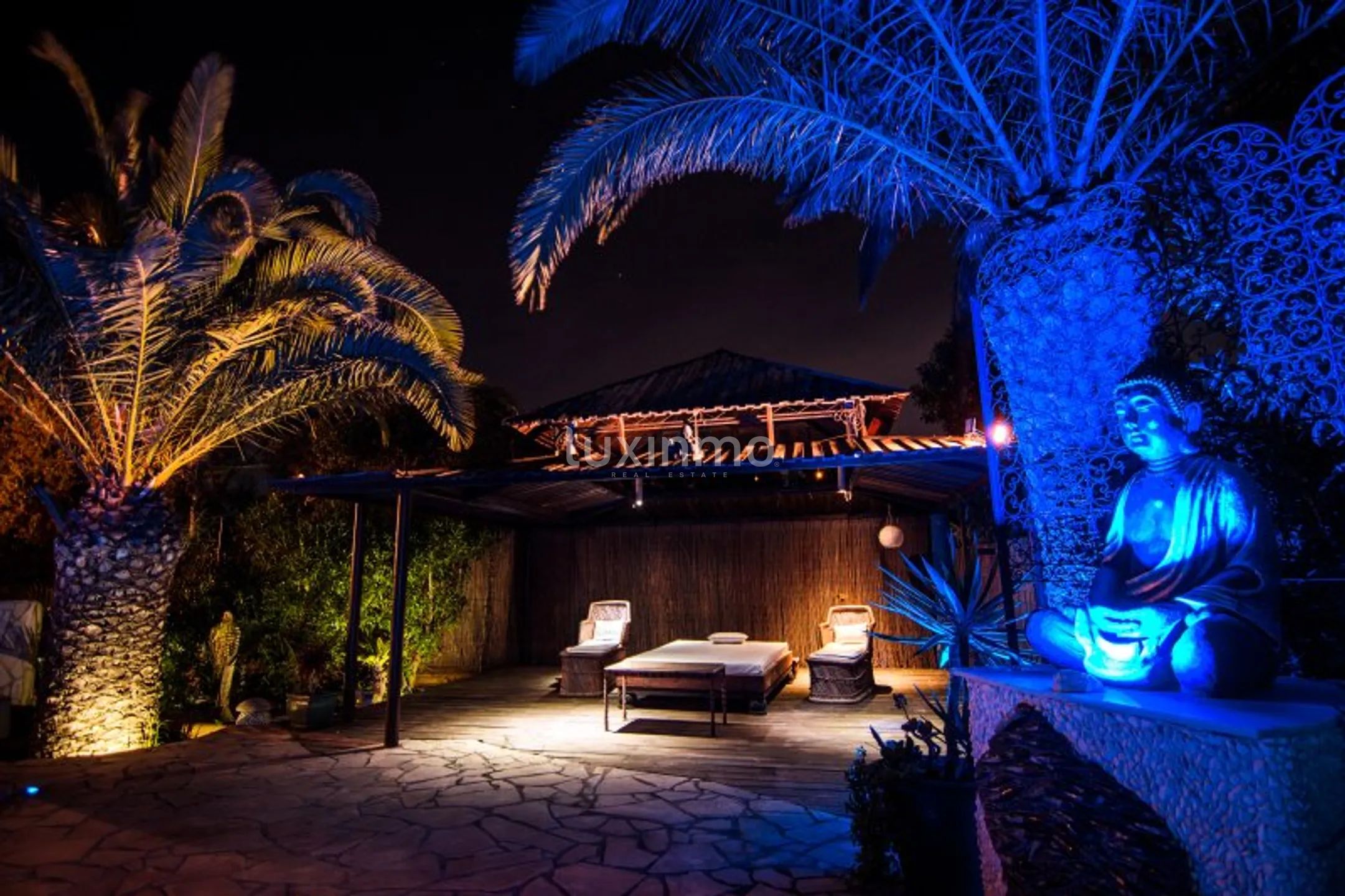 Authentieke arabisch geïnspireerde villa met tropische tuin op Ibiza — photo 58