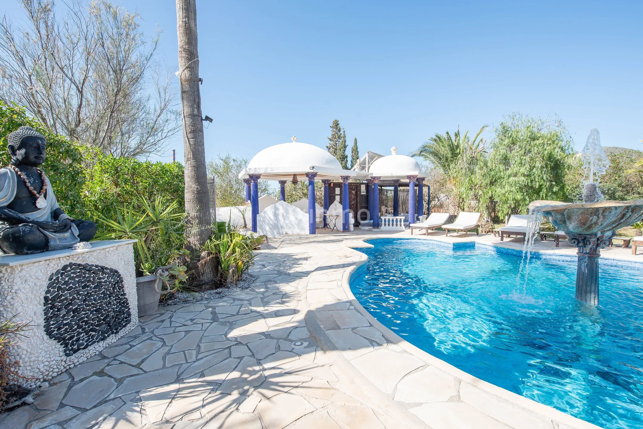 Authentieke arabisch geïnspireerde villa met tropische tuin op Ibiza — photo 49