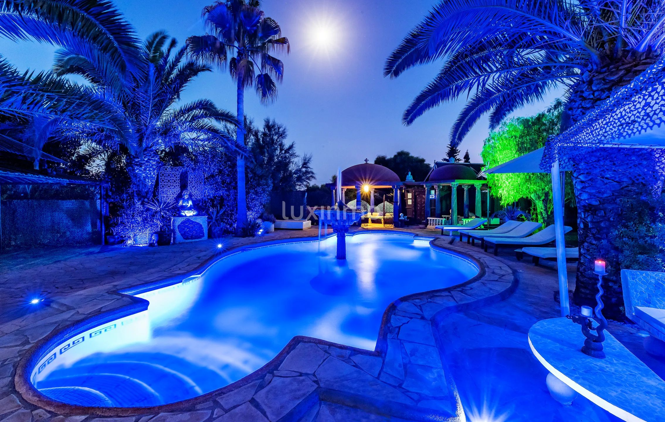 Authentieke arabisch geïnspireerde villa met tropische tuin op Ibiza — photo 59