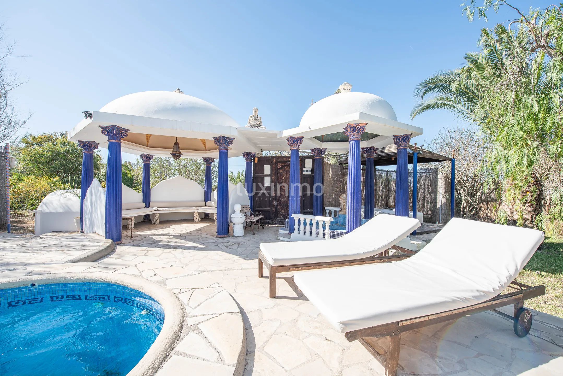 Authentieke arabisch geïnspireerde villa met tropische tuin op Ibiza — photo 50