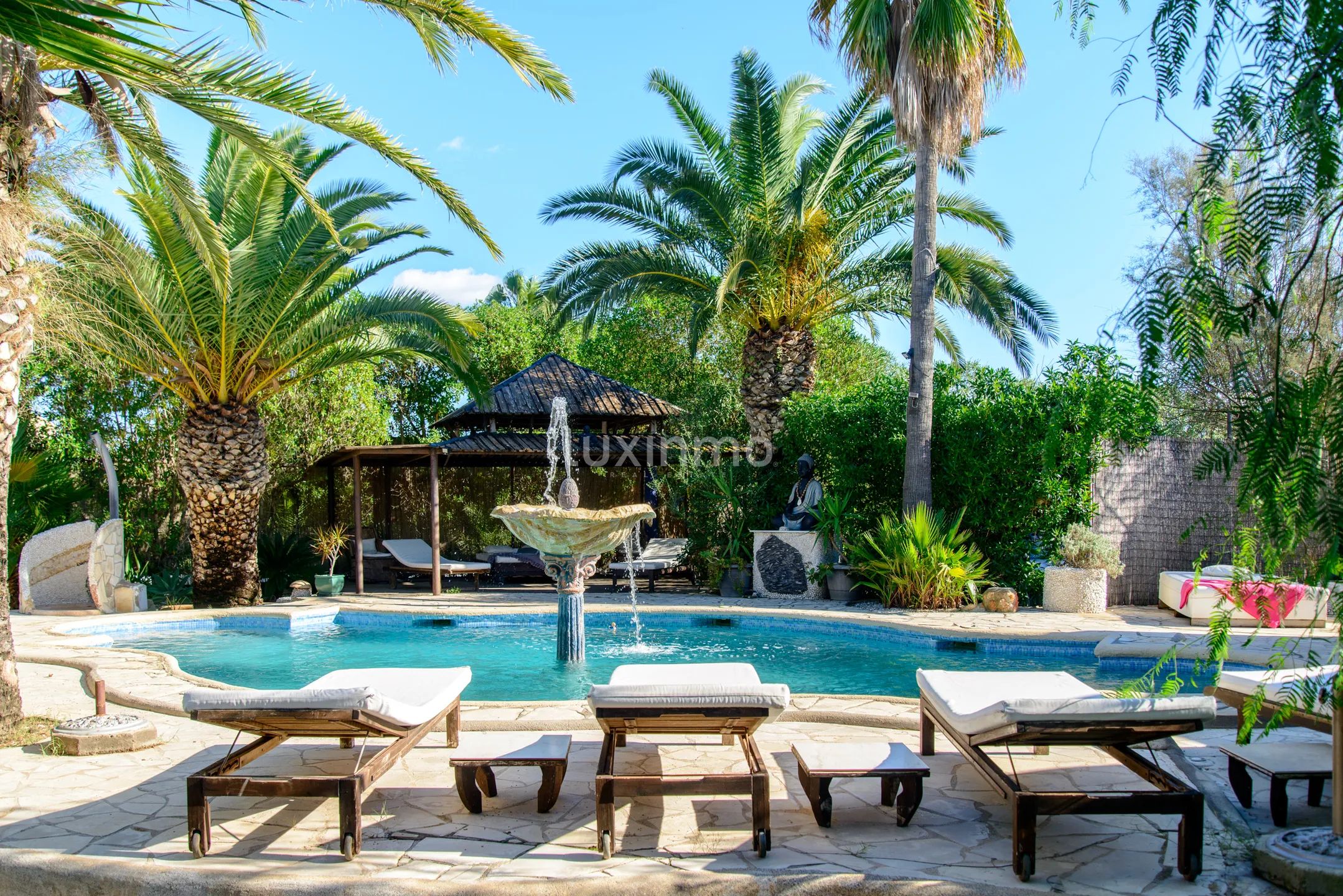 Authentieke arabisch geïnspireerde villa met tropische tuin op Ibiza — photo 1