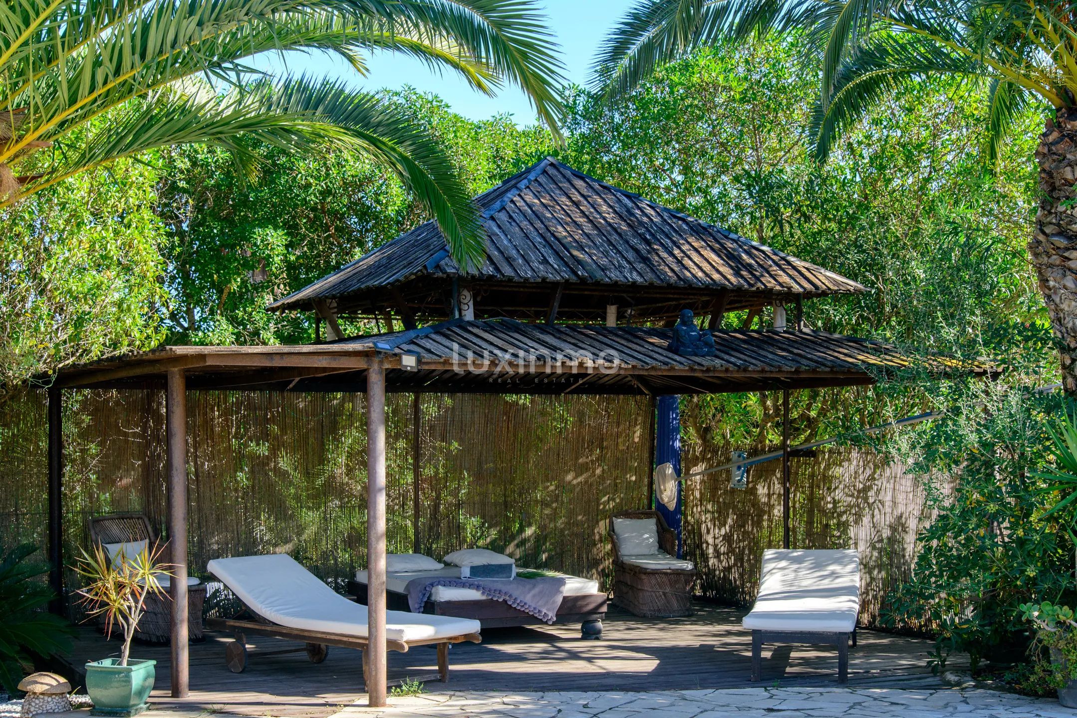 Authentieke arabisch geïnspireerde villa met tropische tuin op Ibiza — photo 43