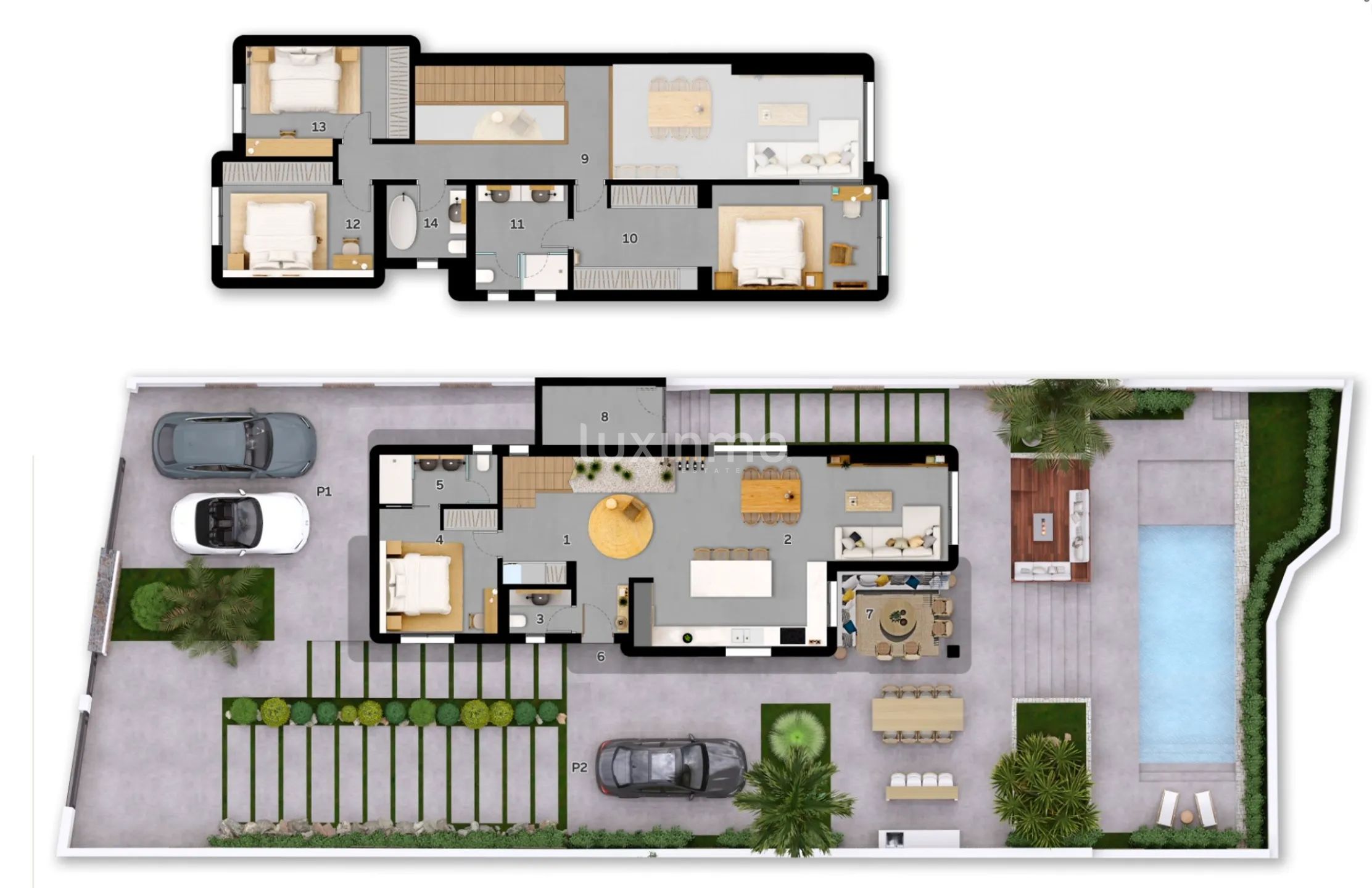 Nowoczesna, nowo wybudowana willa w Albir — photo 30