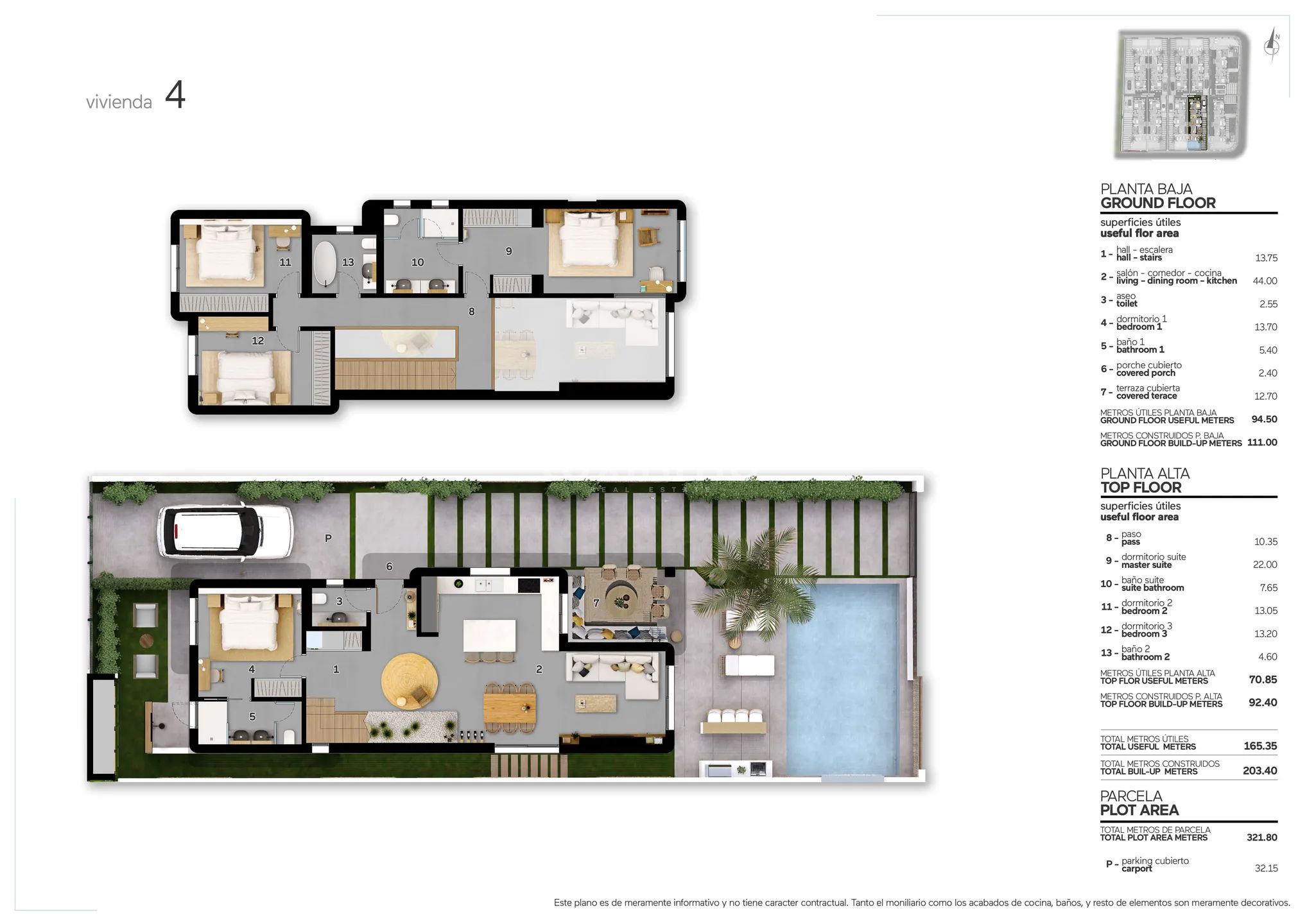 Moderne Villa in L'Albir — Floor Plan 1