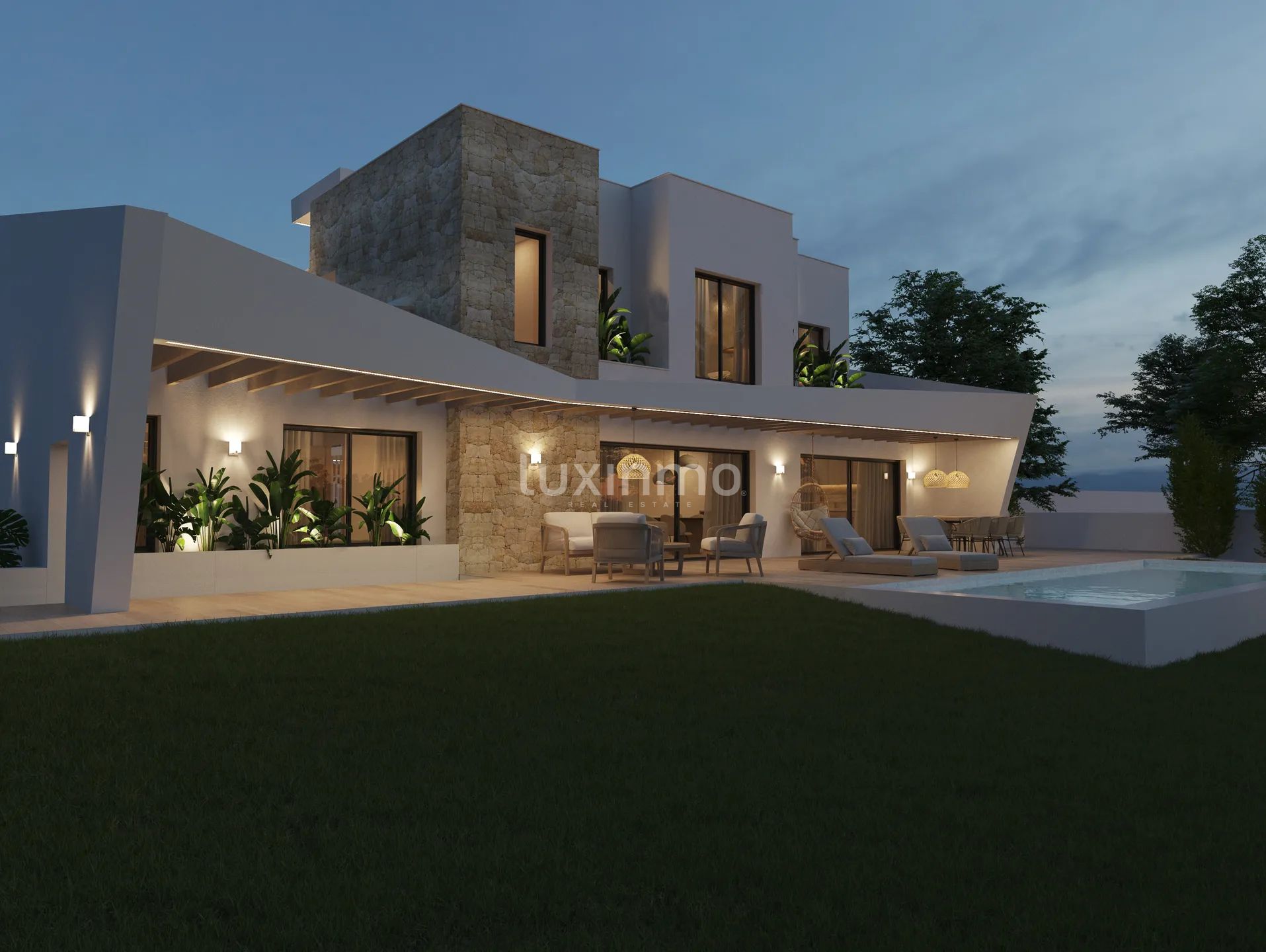 Villa de estilo moderno en Polop — photo 29