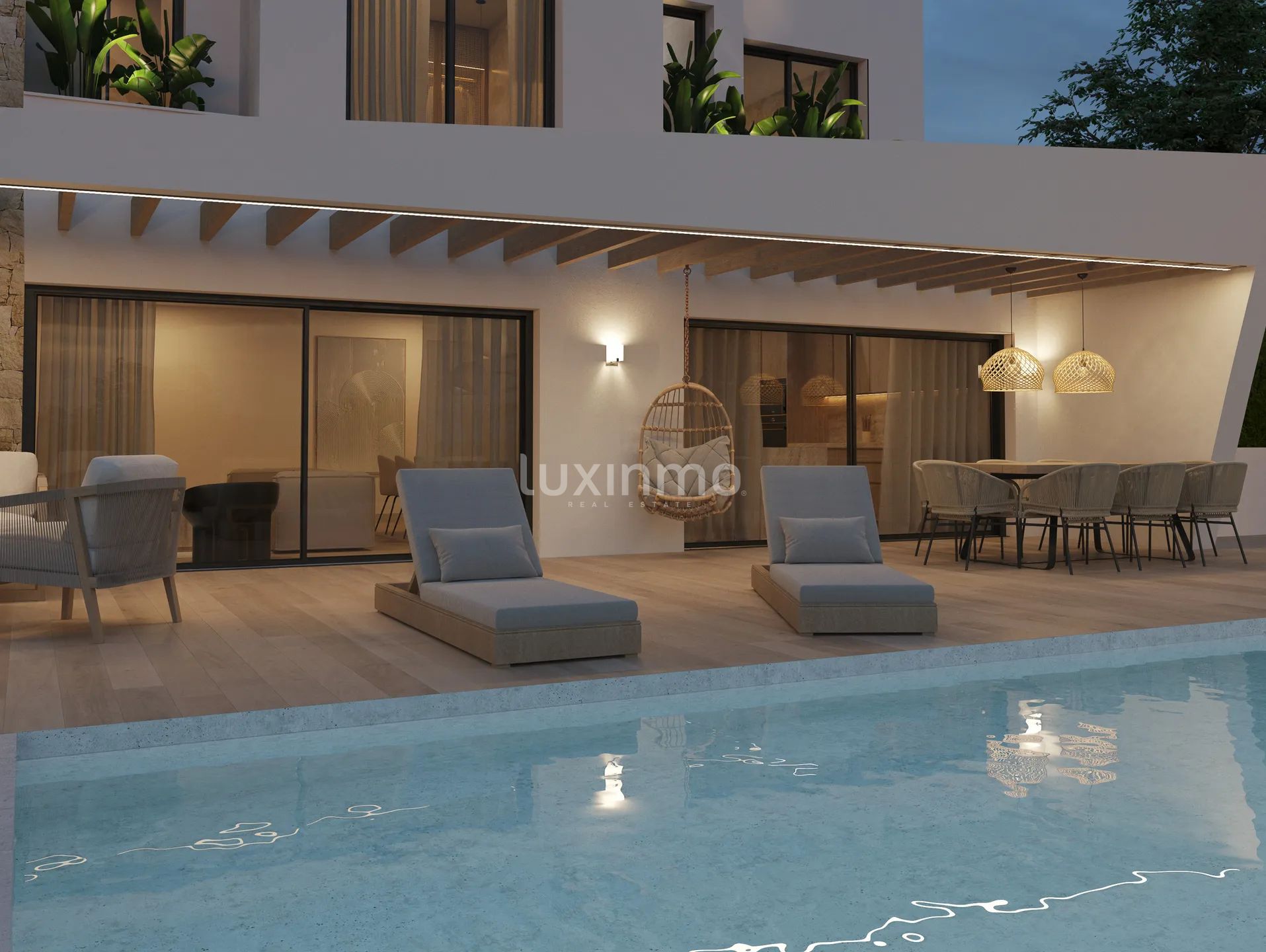 Villa de estilo moderno en Polop — photo 27