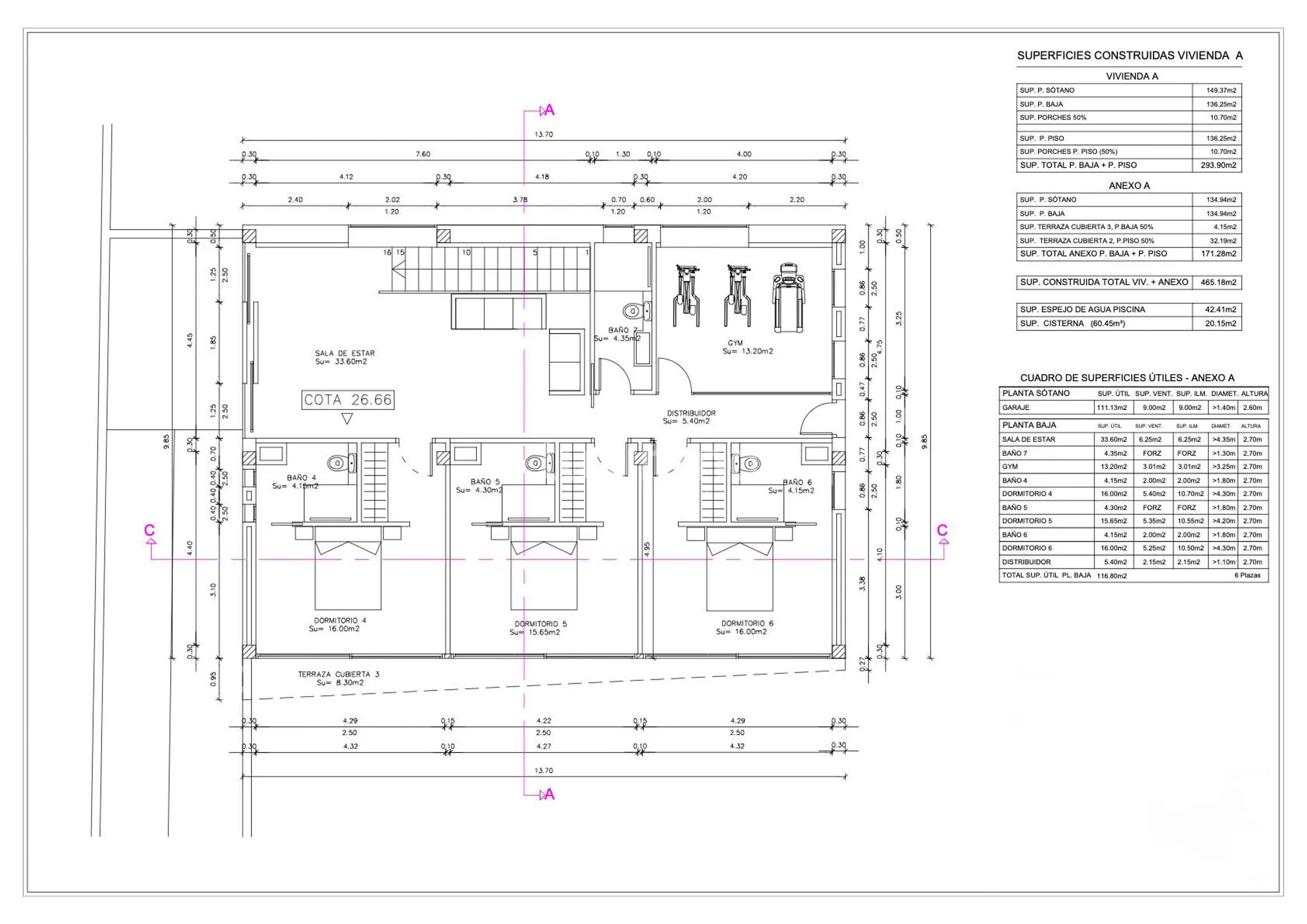Deux villas de luxe à quelques mètres de la plage au Cap Martinet — photo 10