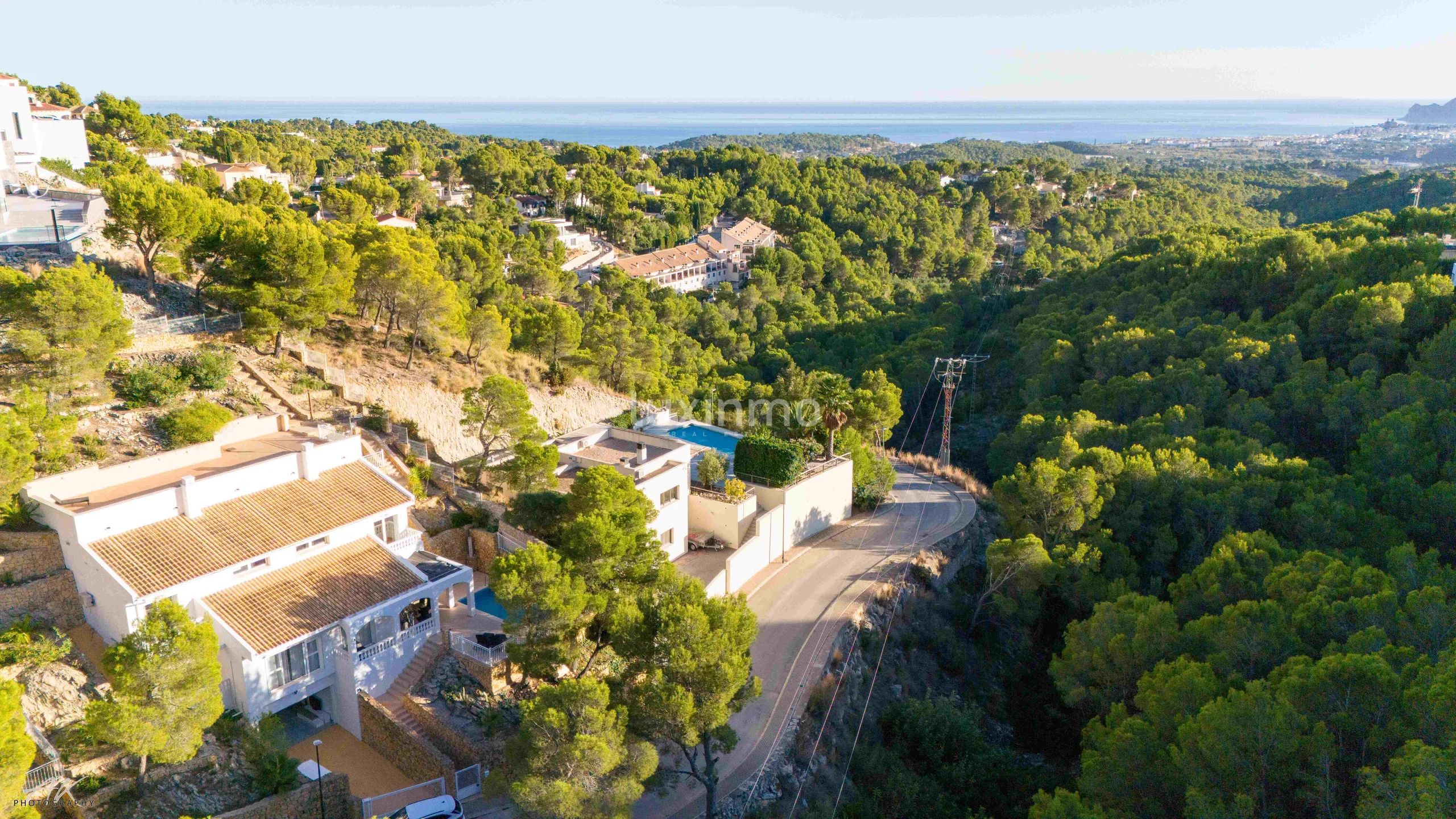 Villa avec vue sur la mer et parc naturel à Altea la Vella