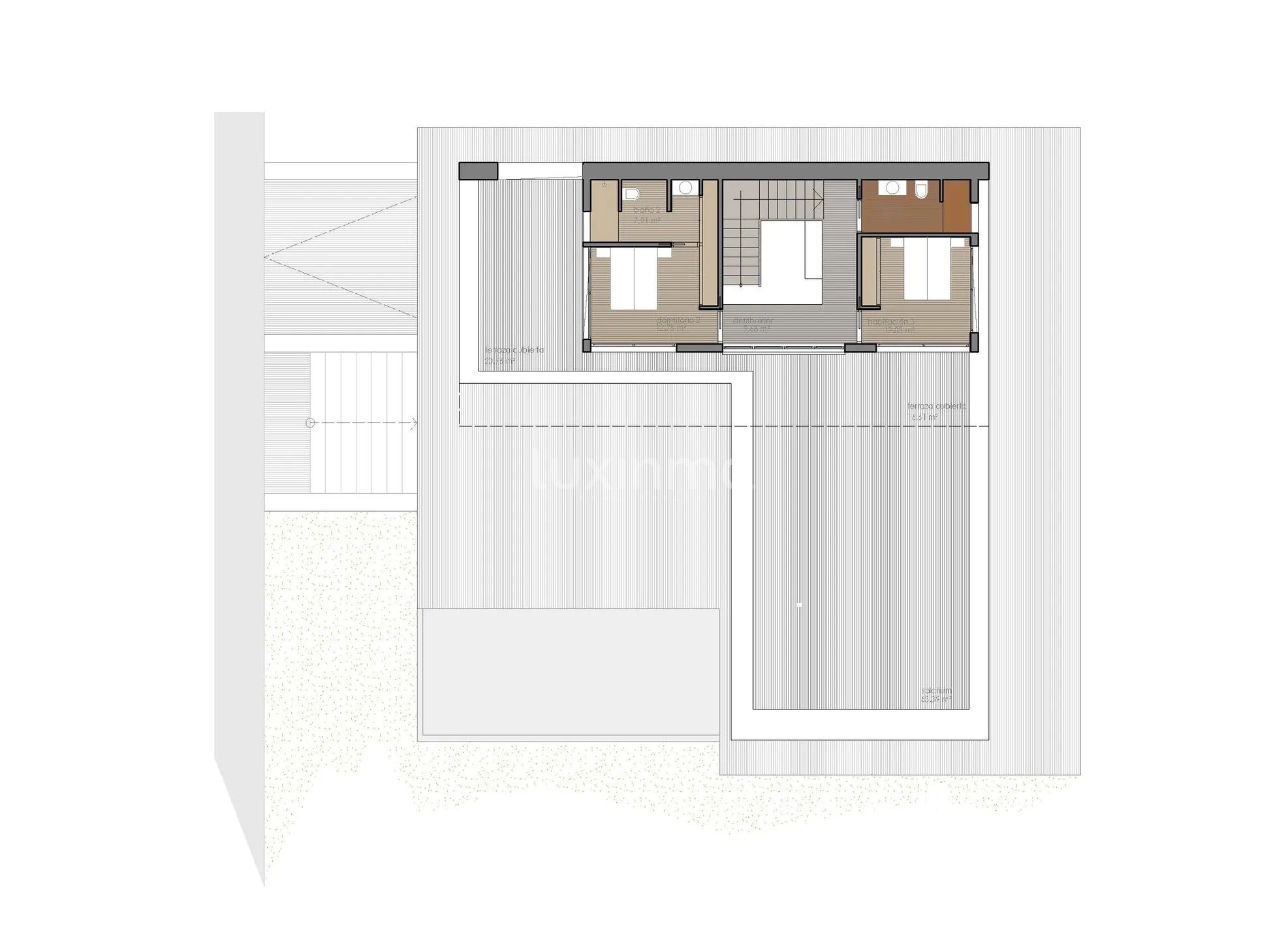 Villa in Projekt in Las Rotas in Dénia 400 m vom Strand entfernt — photo 6
