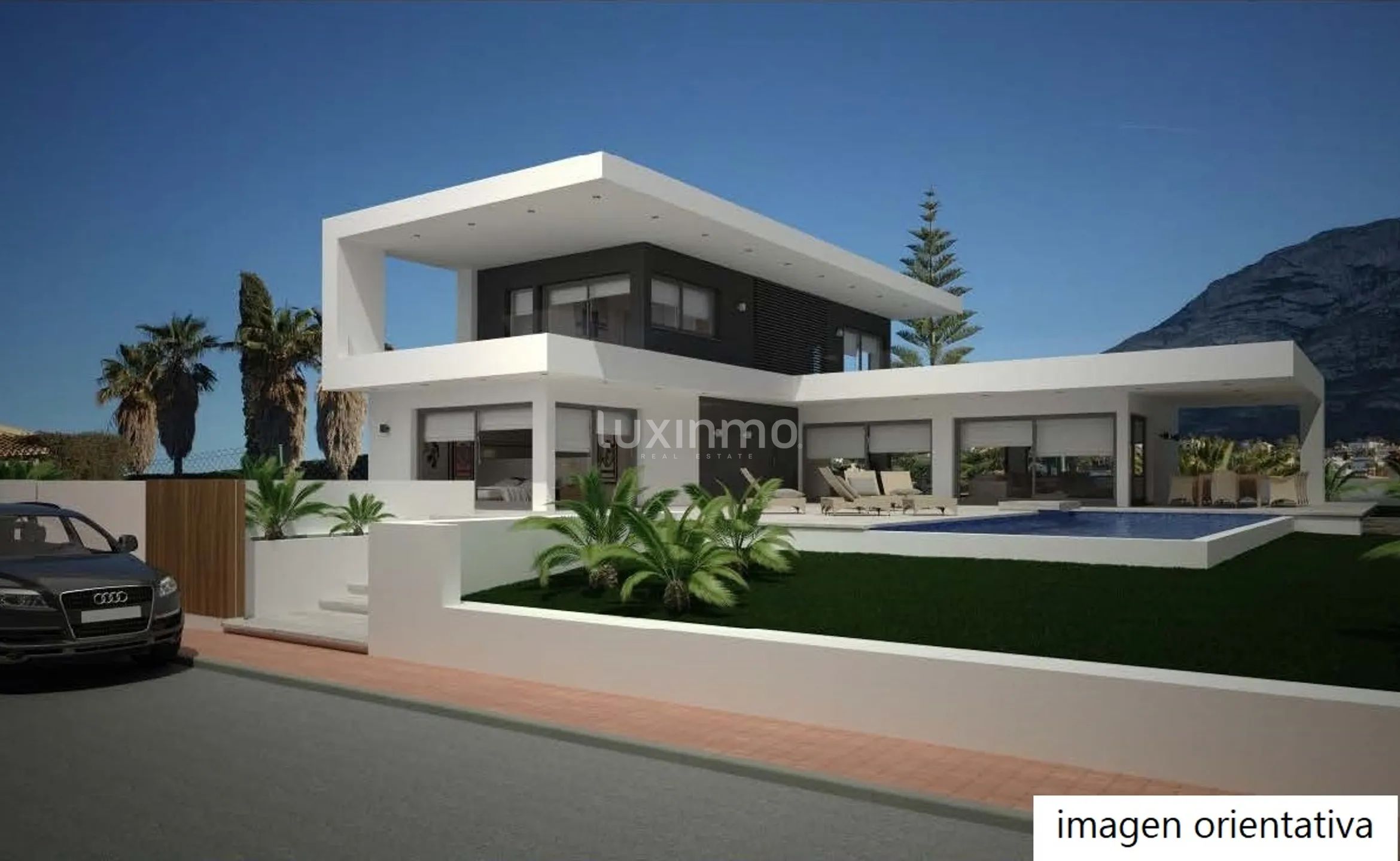 Villa in Projekt in Las Rotas in Dénia 400 m vom Strand entfernt — photo 1