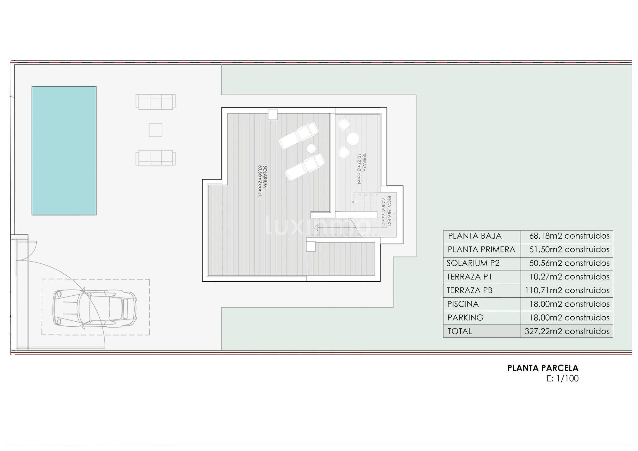 Modern Villa in Mutxamel — Floor Plan 1