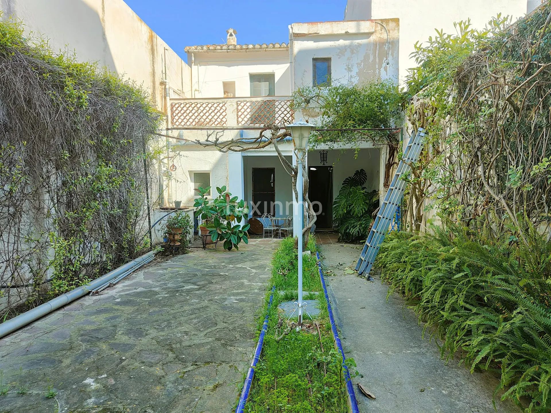 Maison centenaire bien préservée avec une grande piscine et un fronton — photo 23
