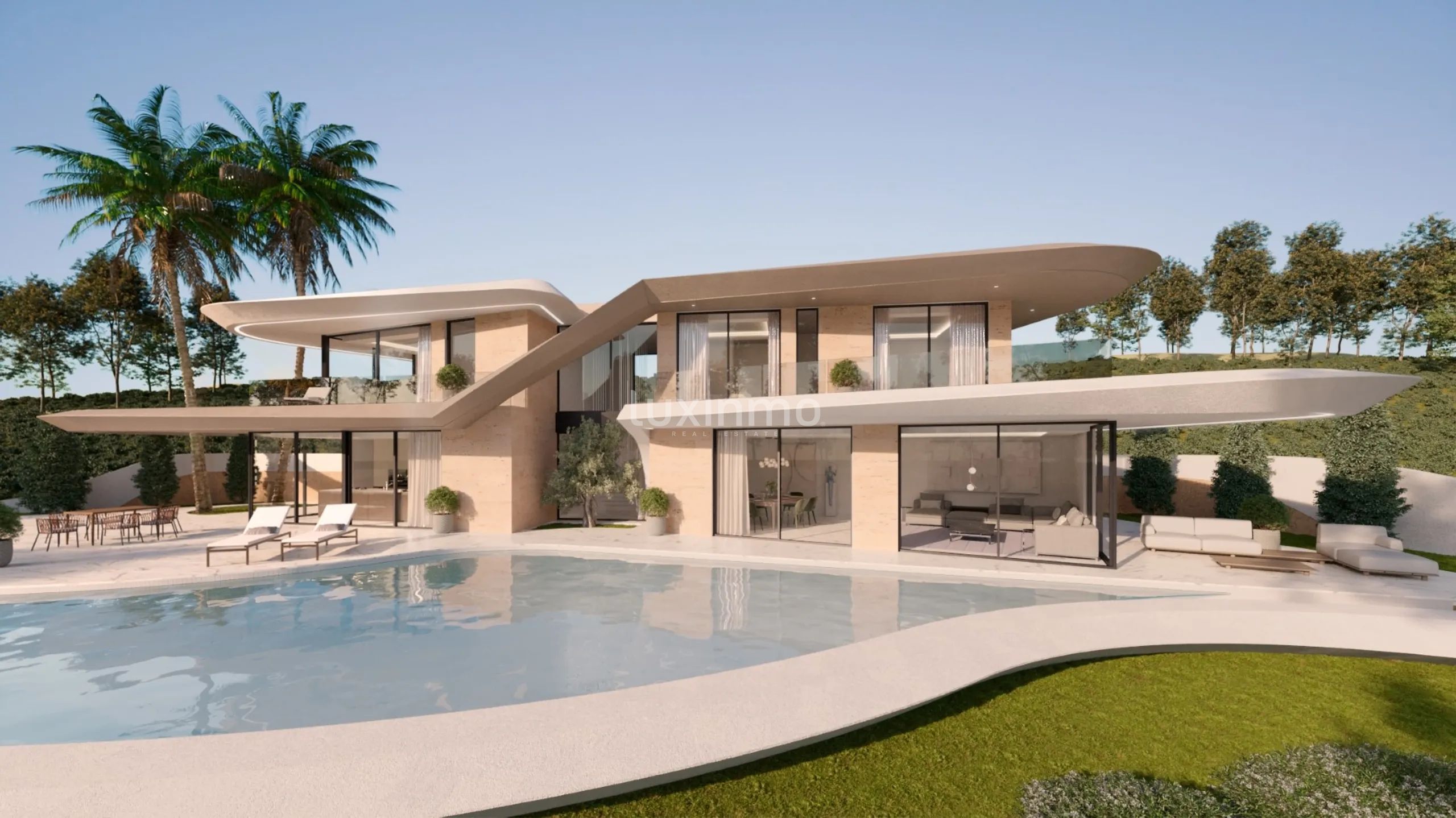 Stylish villa with modern lines in Javea — photo 1