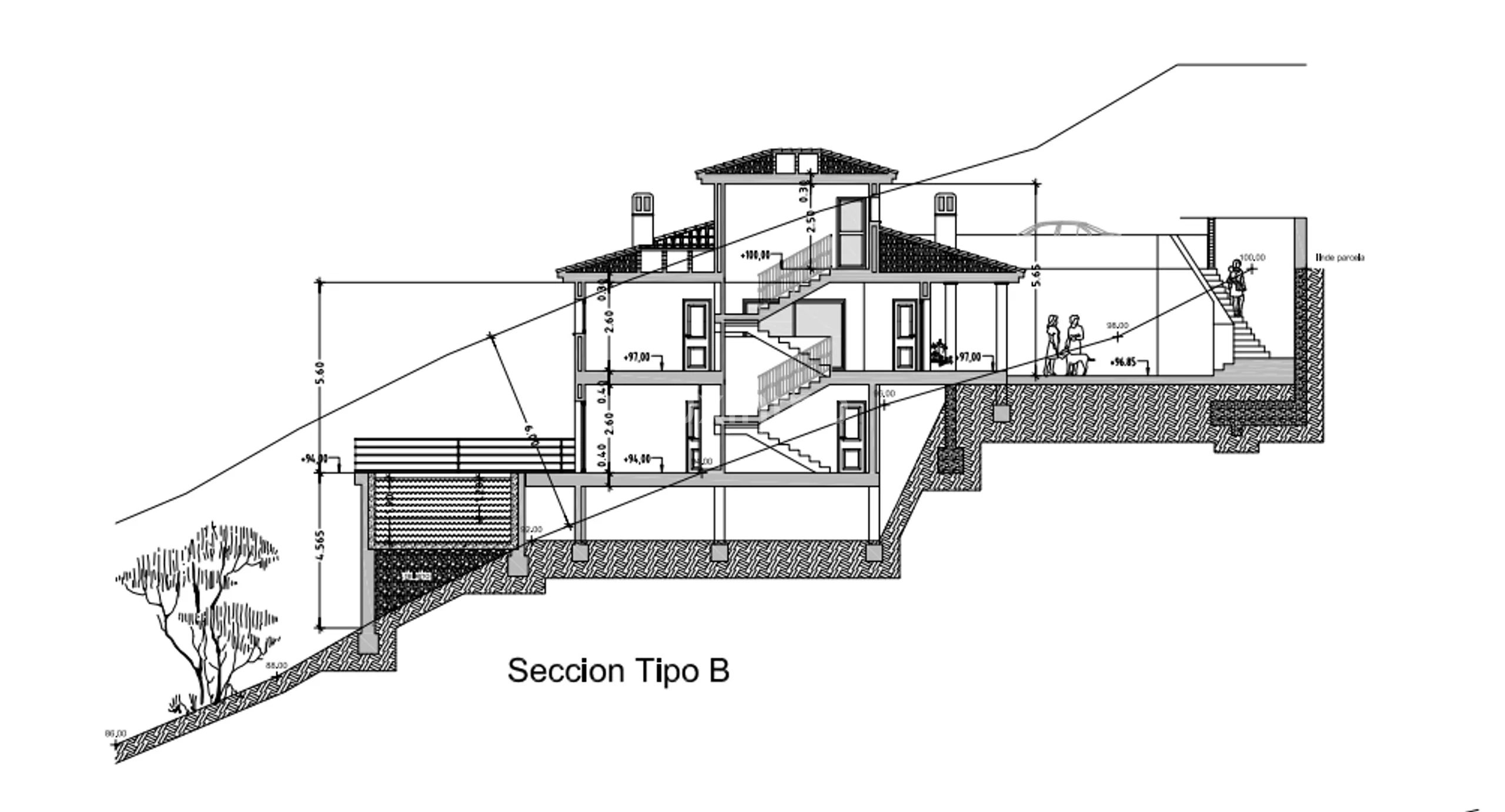 Parhus i Altea la Vella med vacker utsikt över havet — photo 10