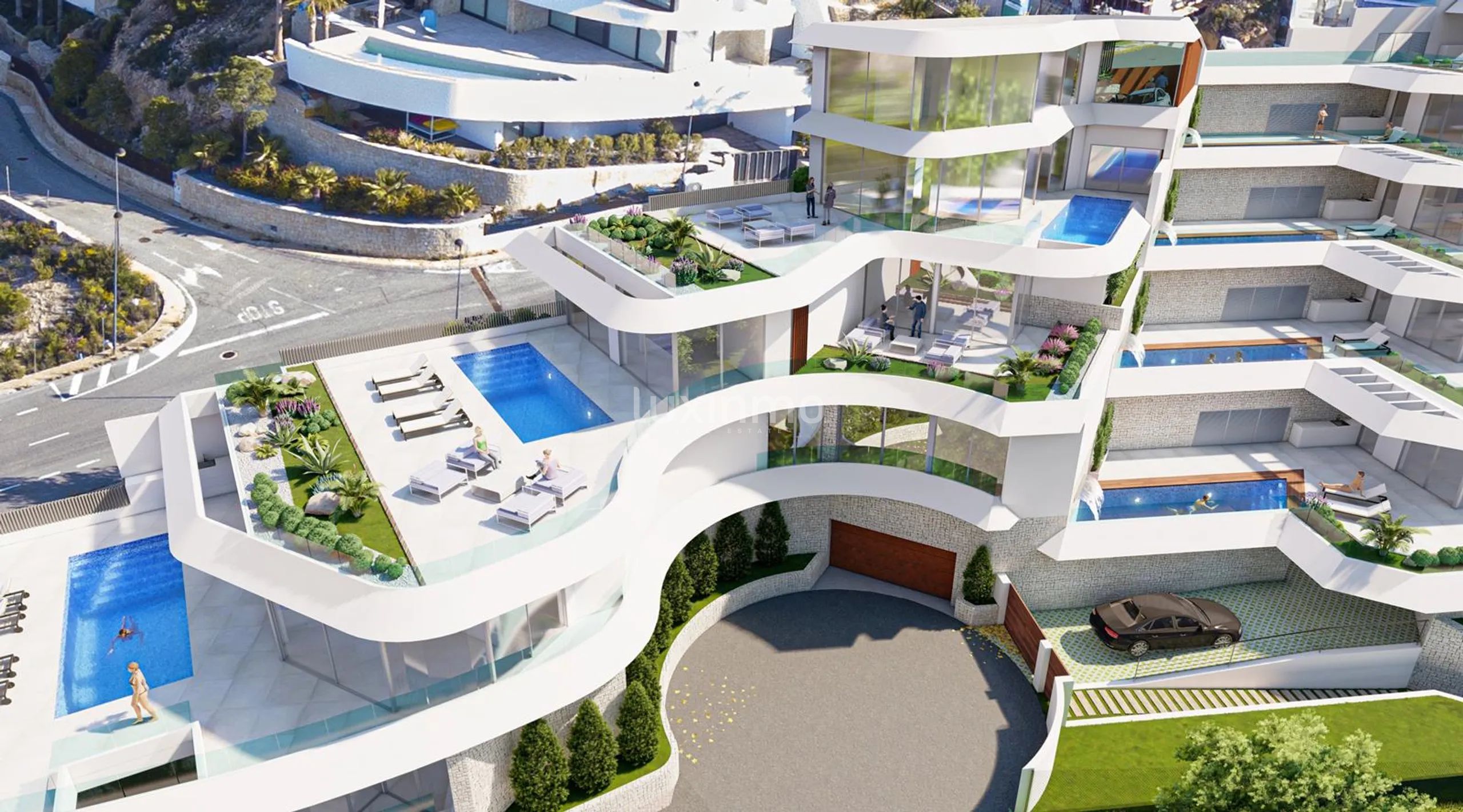 New luxury design apartments and villas for sale in Mascarat Altea zone — photo 9