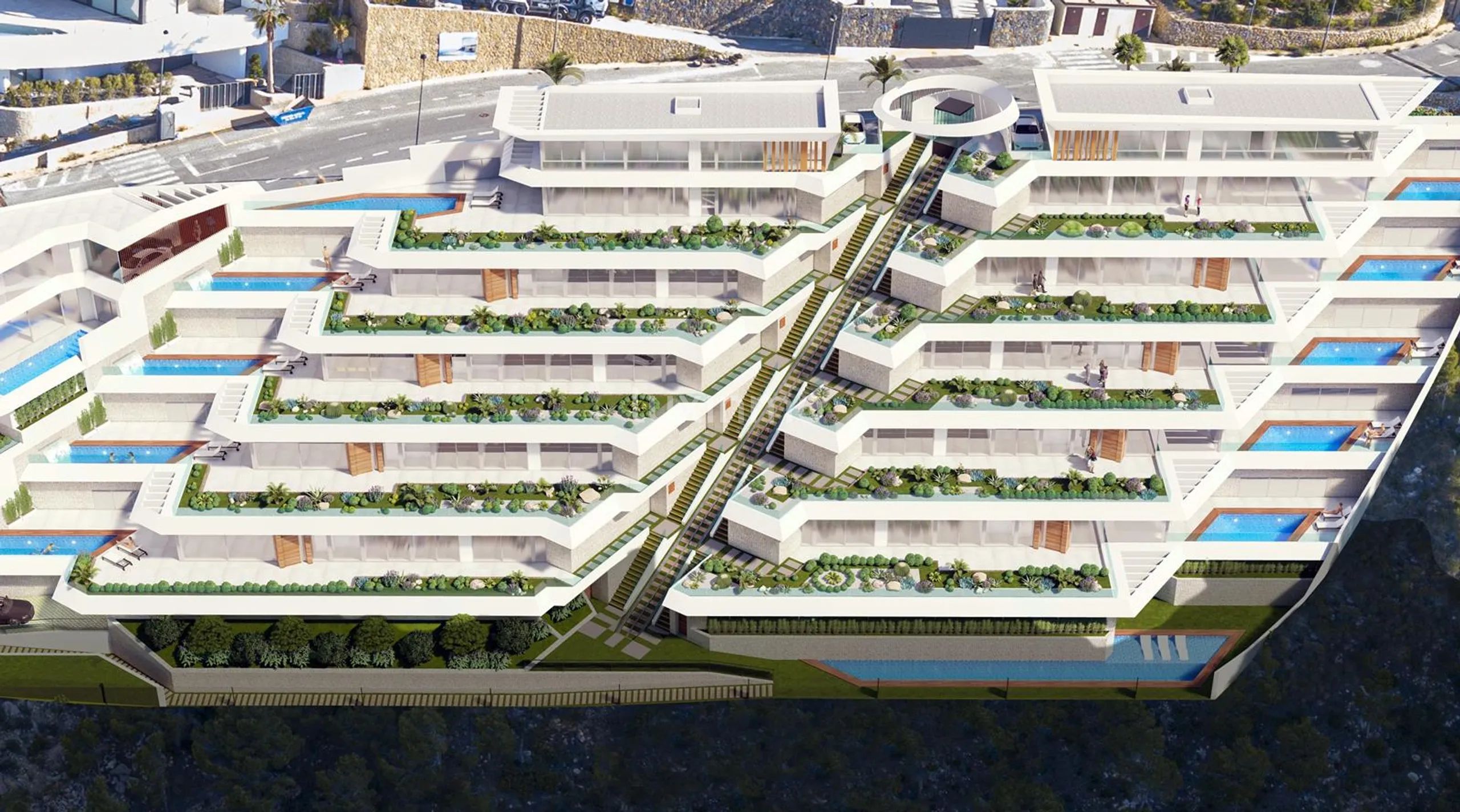New luxury design apartments and villas for sale in Mascarat Altea zone — photo 8