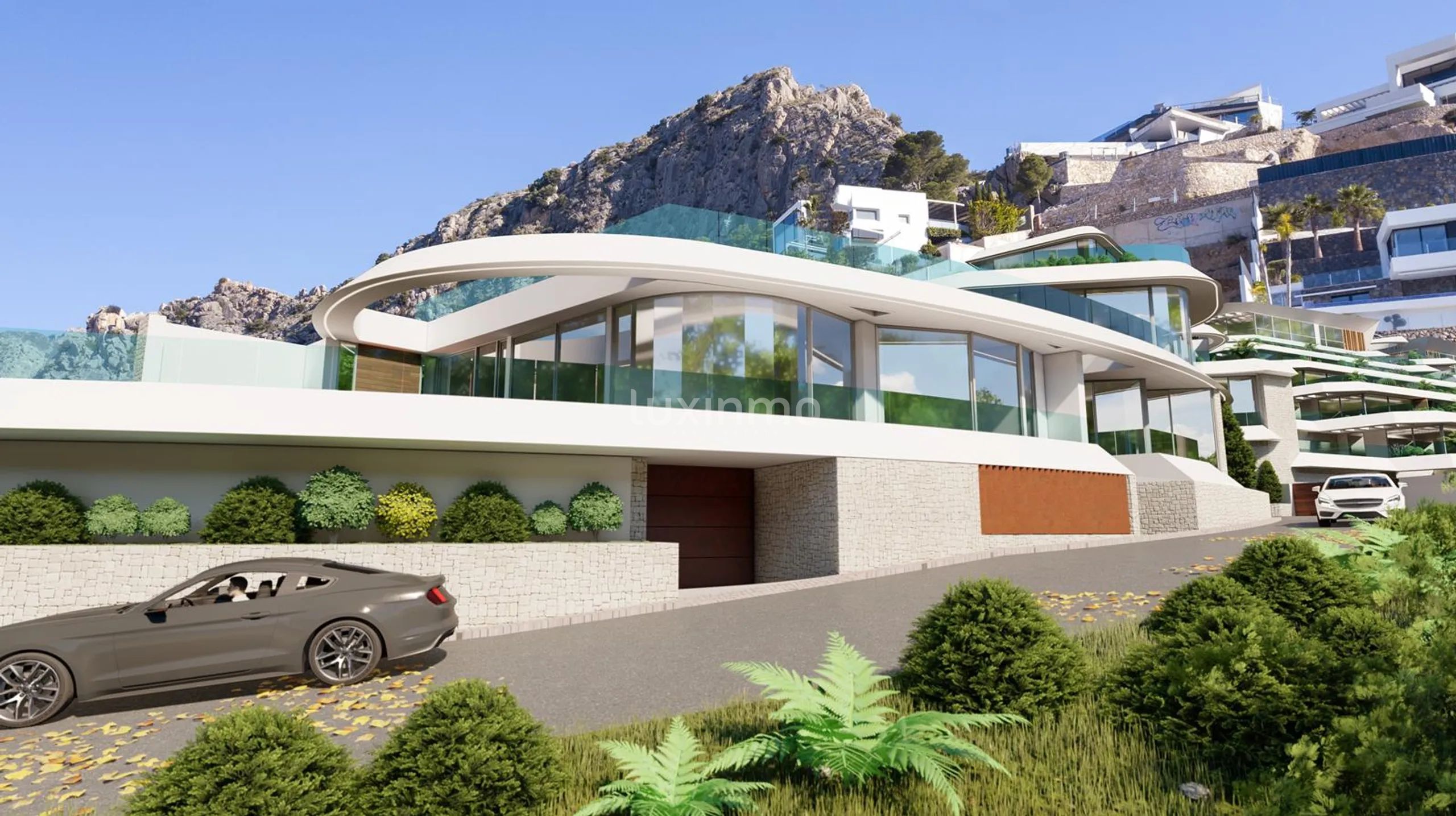 New luxury design apartments and villas for sale in Mascarat Altea zone — photo 3