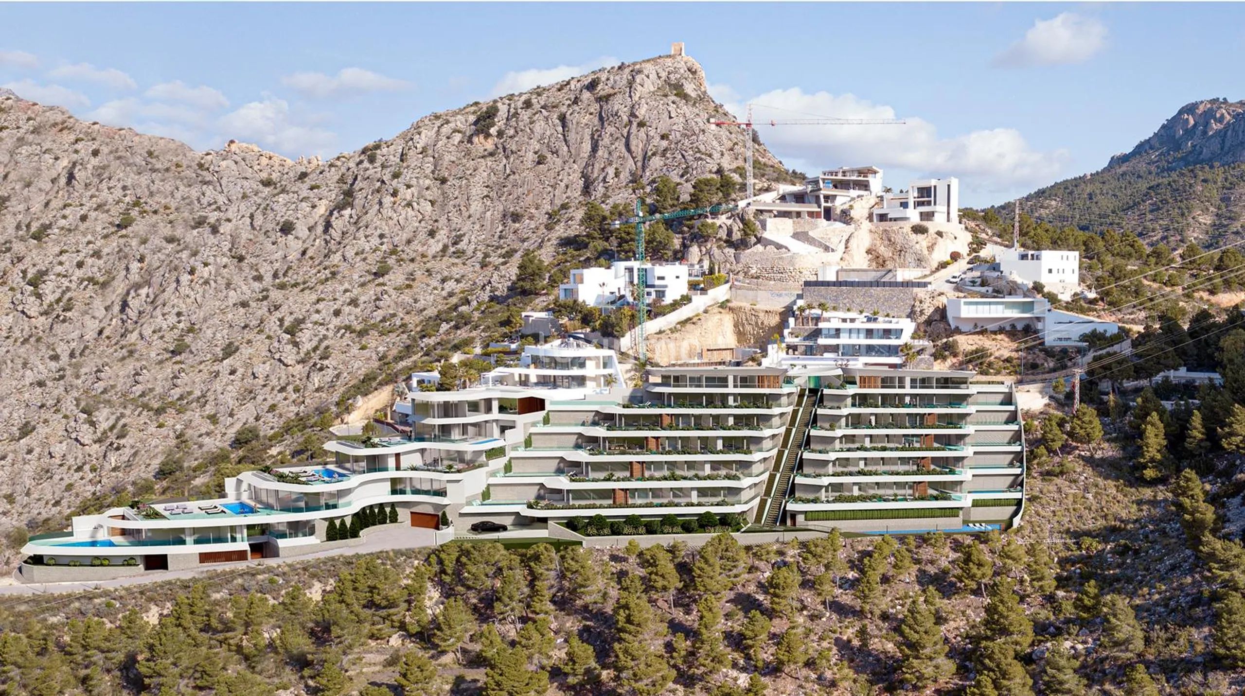 New luxury design apartments and villas for sale in Mascarat Altea zone — photo 7