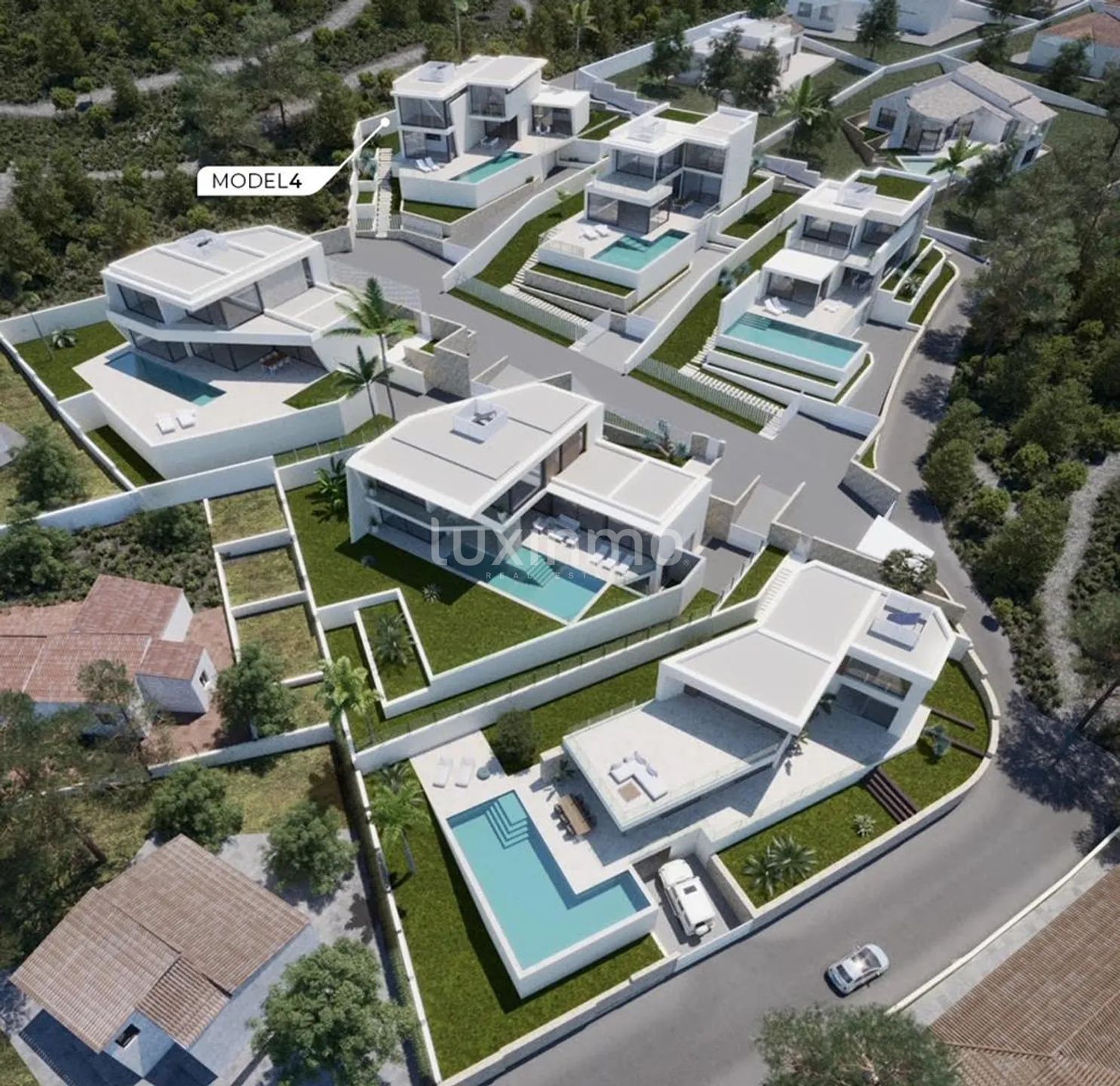 Villa zu verkaufen in Moraira in einer geschlossenen Anlage von nur 6 Villen — photo 3