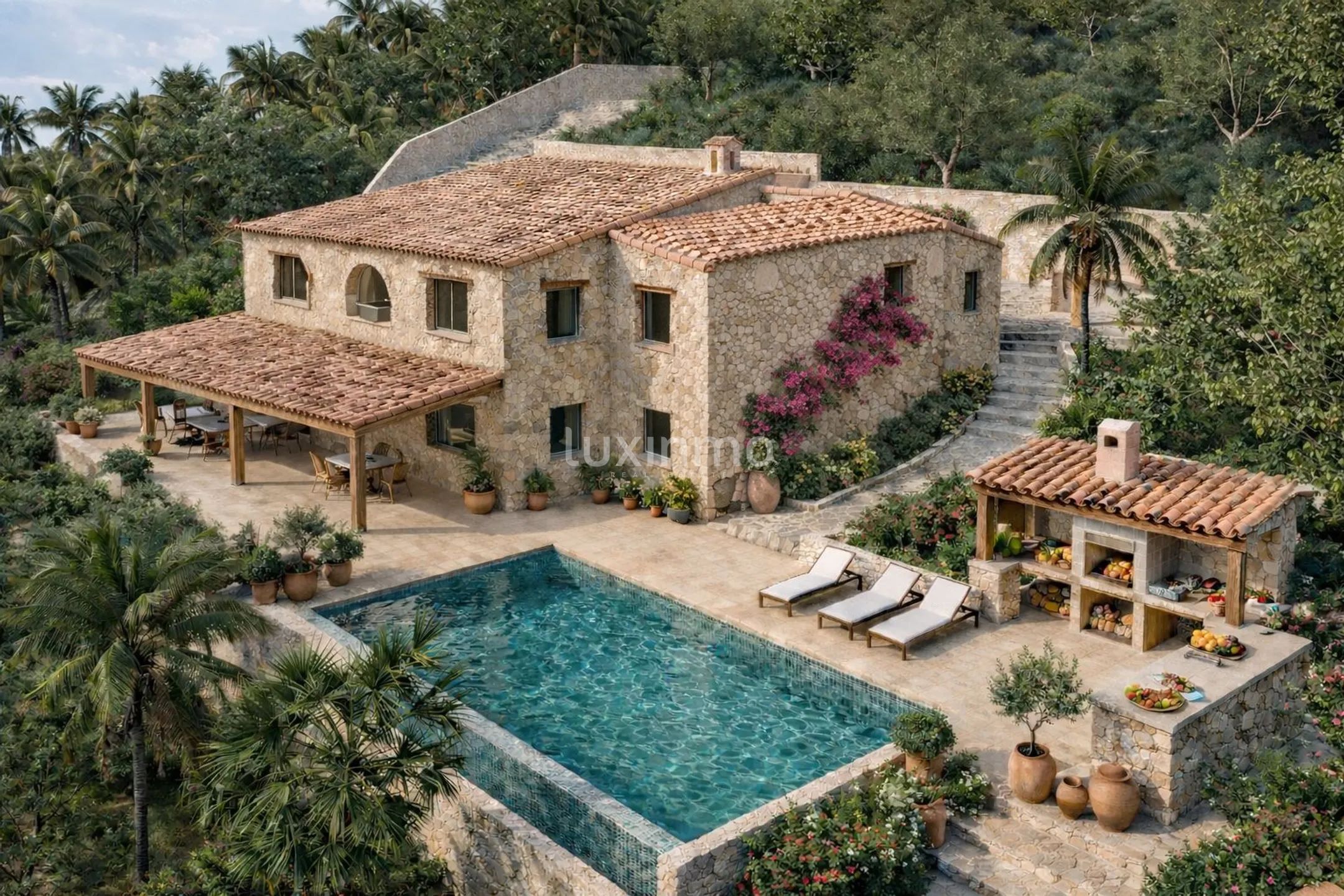 The unfinished Finca for sale between Benissa Senia and Lliber — photo 1
