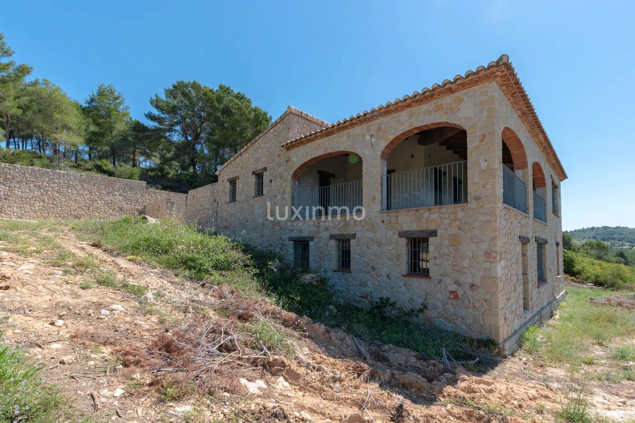 The unfinished Finca for sale between Benissa Senia and Lliber — photo 7
