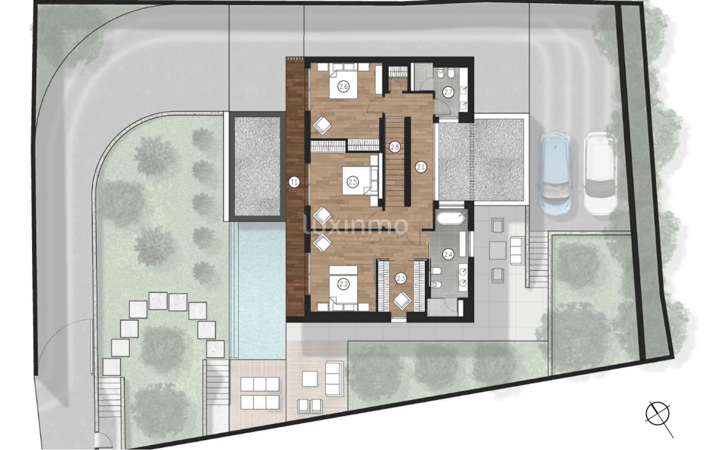 New Urbanisation Detached Villas with Swimming Pool in quiet location — photo 16
