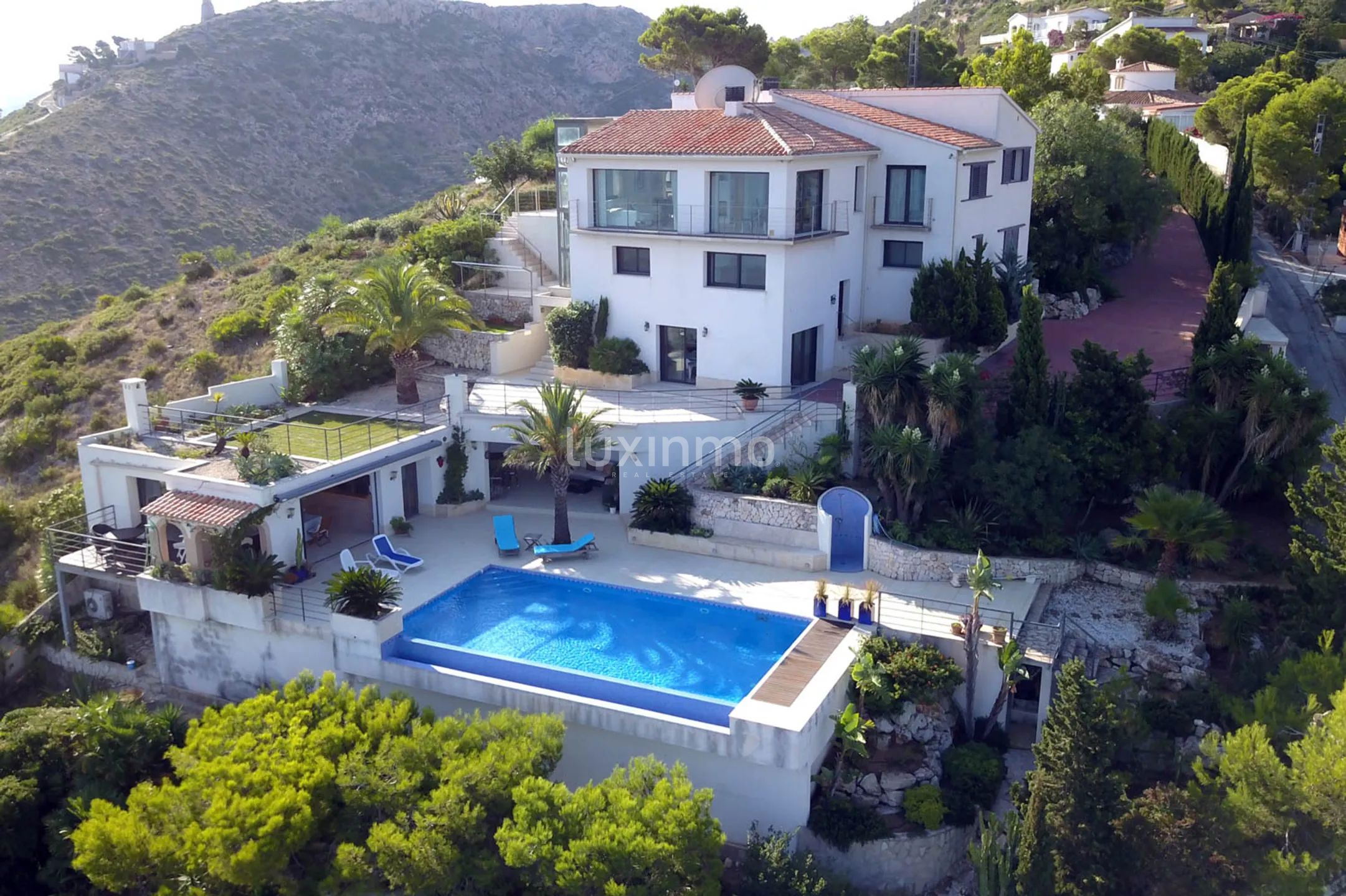 Villa in Denia mit Blick auf das Meer und die Inseln Ibiza und Palma de Mallorca — photo 42