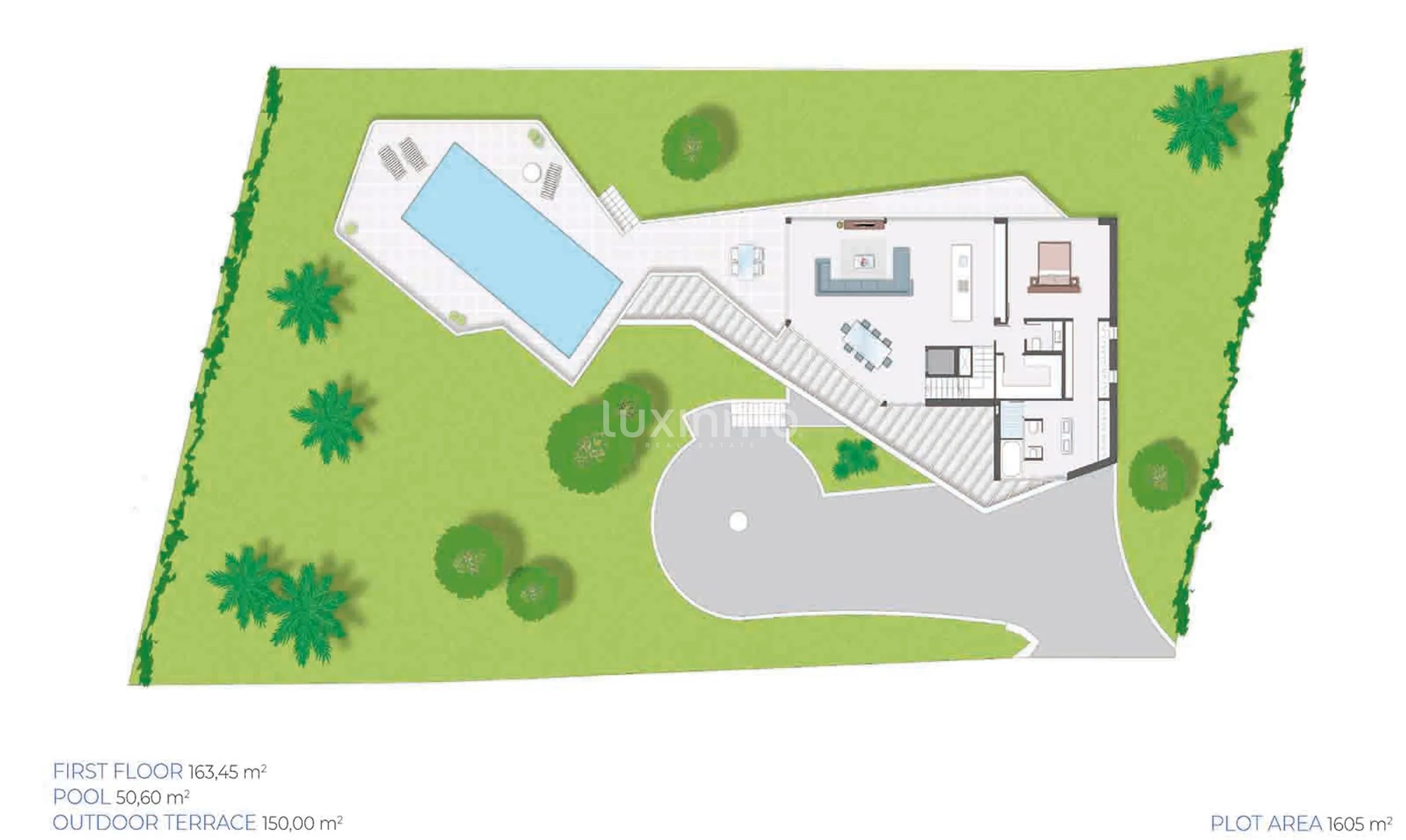 Magnificent key-ready villa in Javea with marvellous views — Floor Plan 3