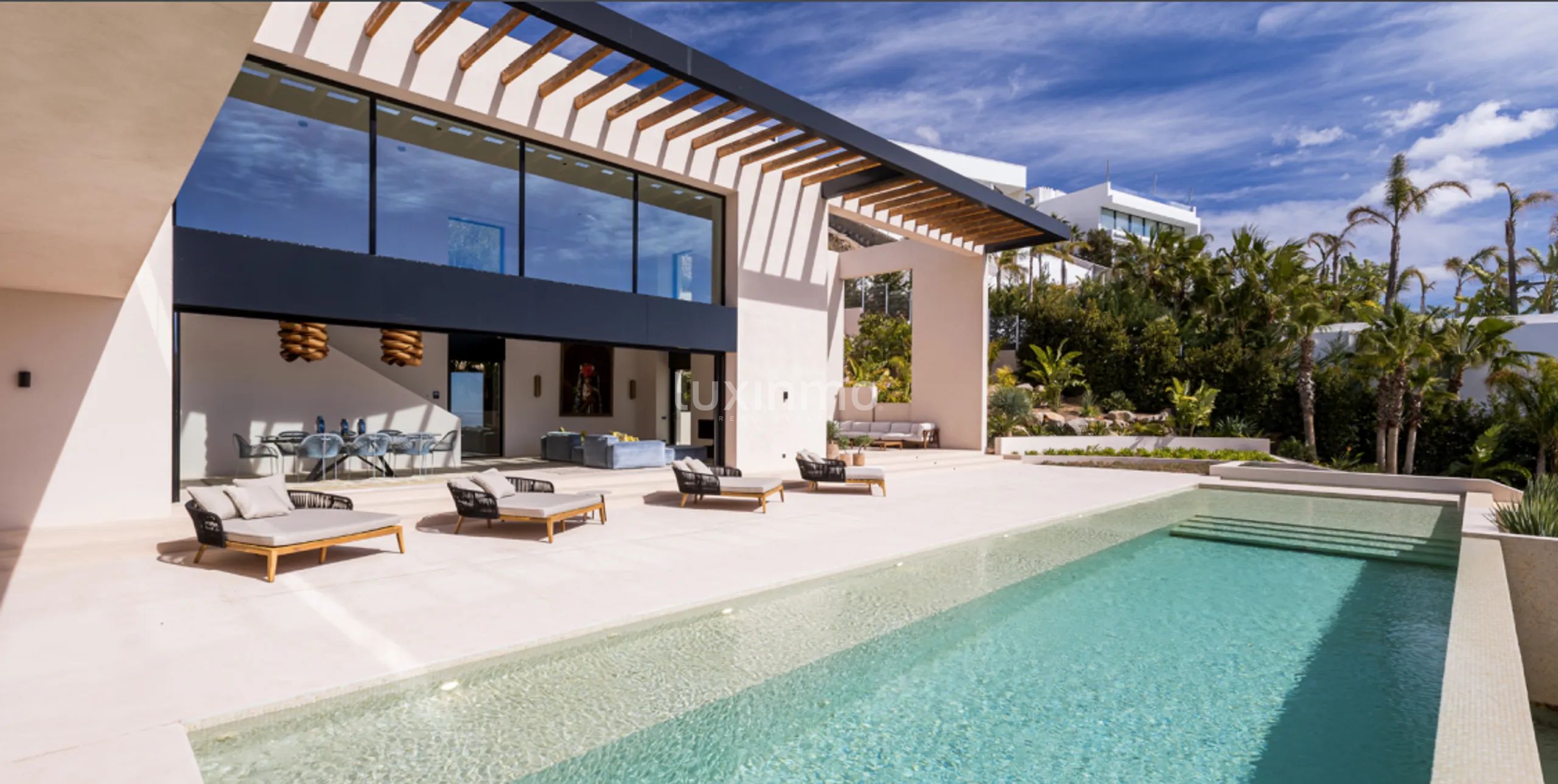 For sale Luxury New and Modern villa with panoramic sea views on top of Ibiza city — photo 3