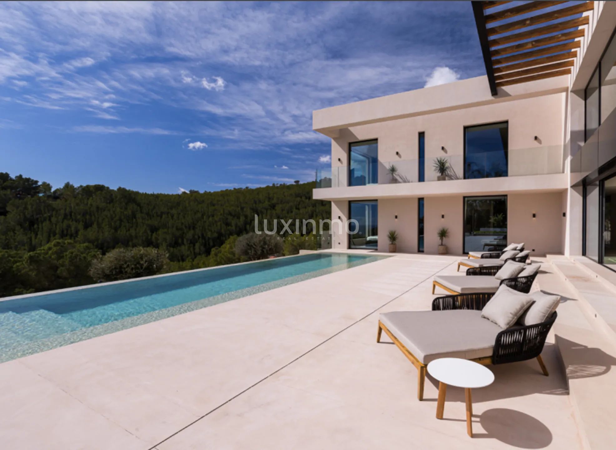 For sale Luxury New and Modern villa with panoramic sea views on top of Ibiza city — photo 2