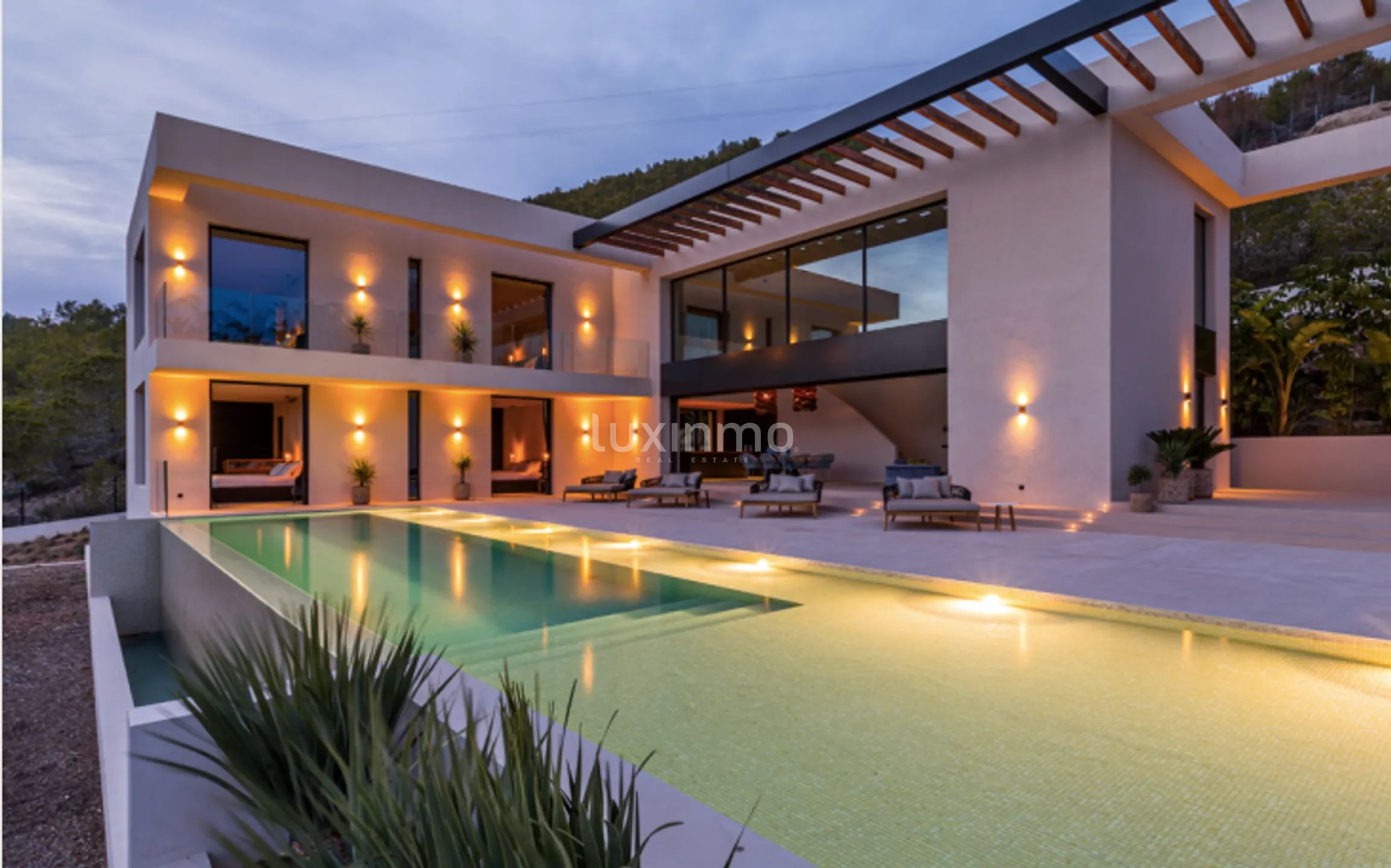 For sale Luxury New and Modern villa with panoramic sea views on top of Ibiza city — photo 5