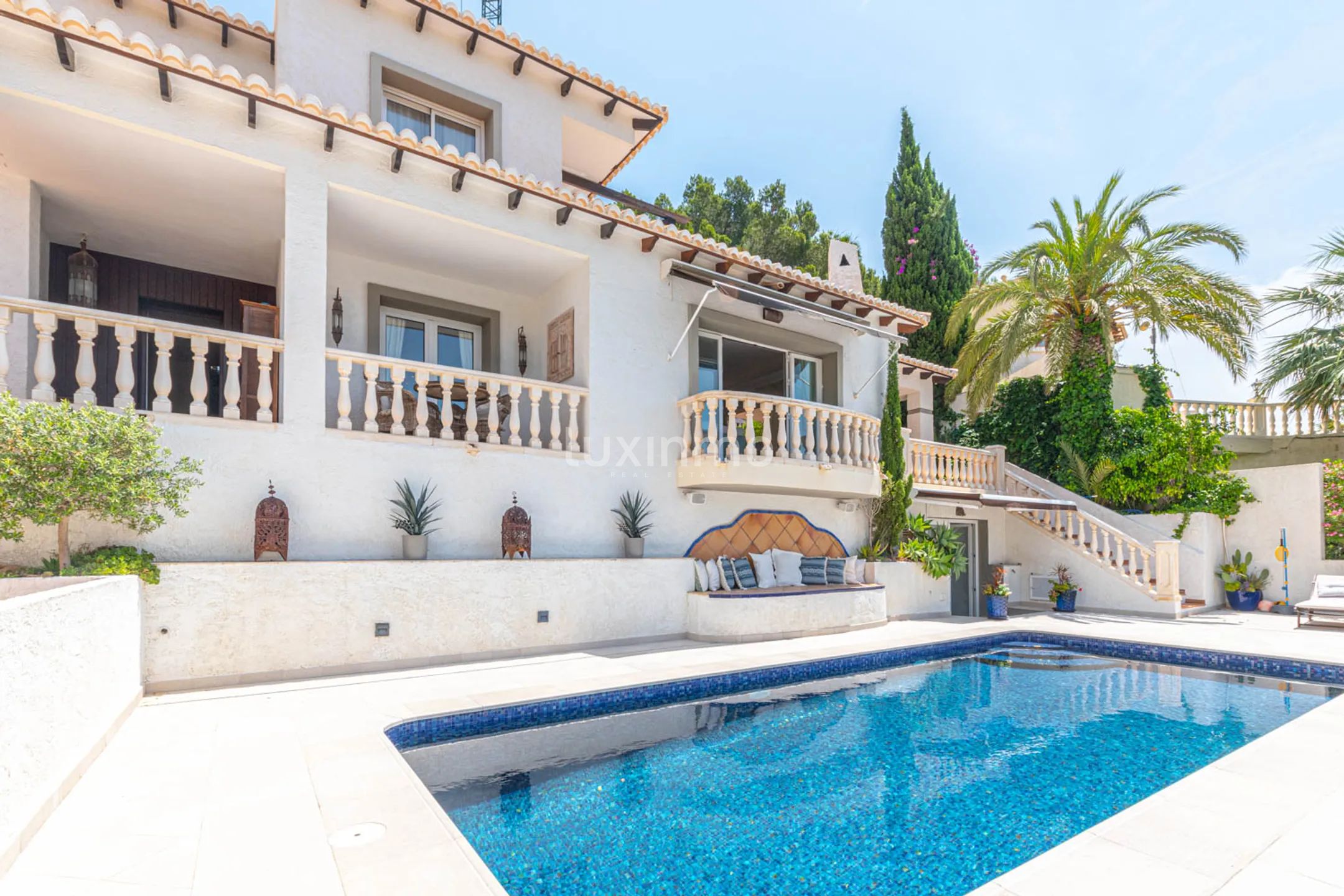 Villa en location à long terme avec vue sur la mer à Altea Hills — photo 1