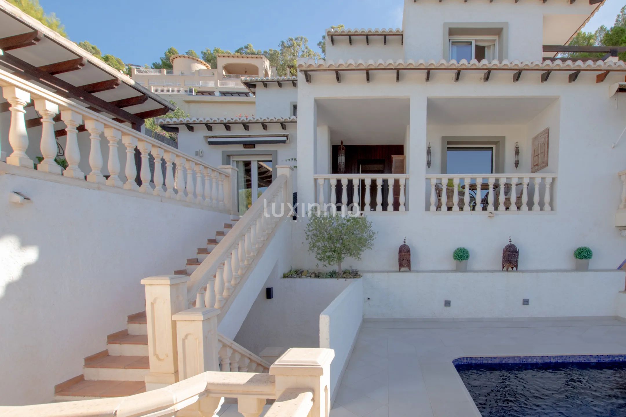 Long term rental villa with sea views in Altea Hills — photo 3