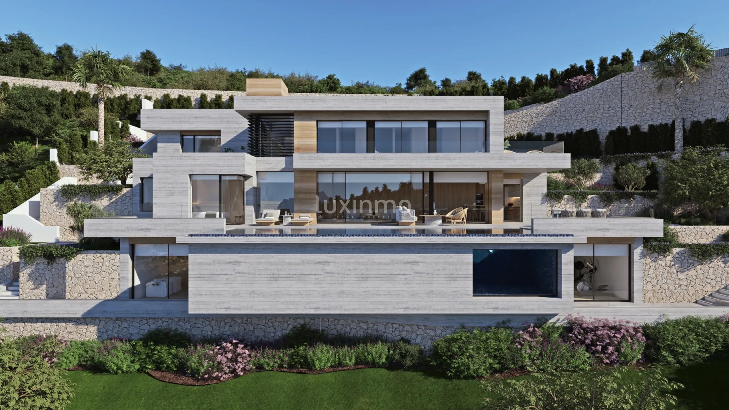 Moderne design villa met zeezicht in Benissa tussen Altea en Dénia — photo 1