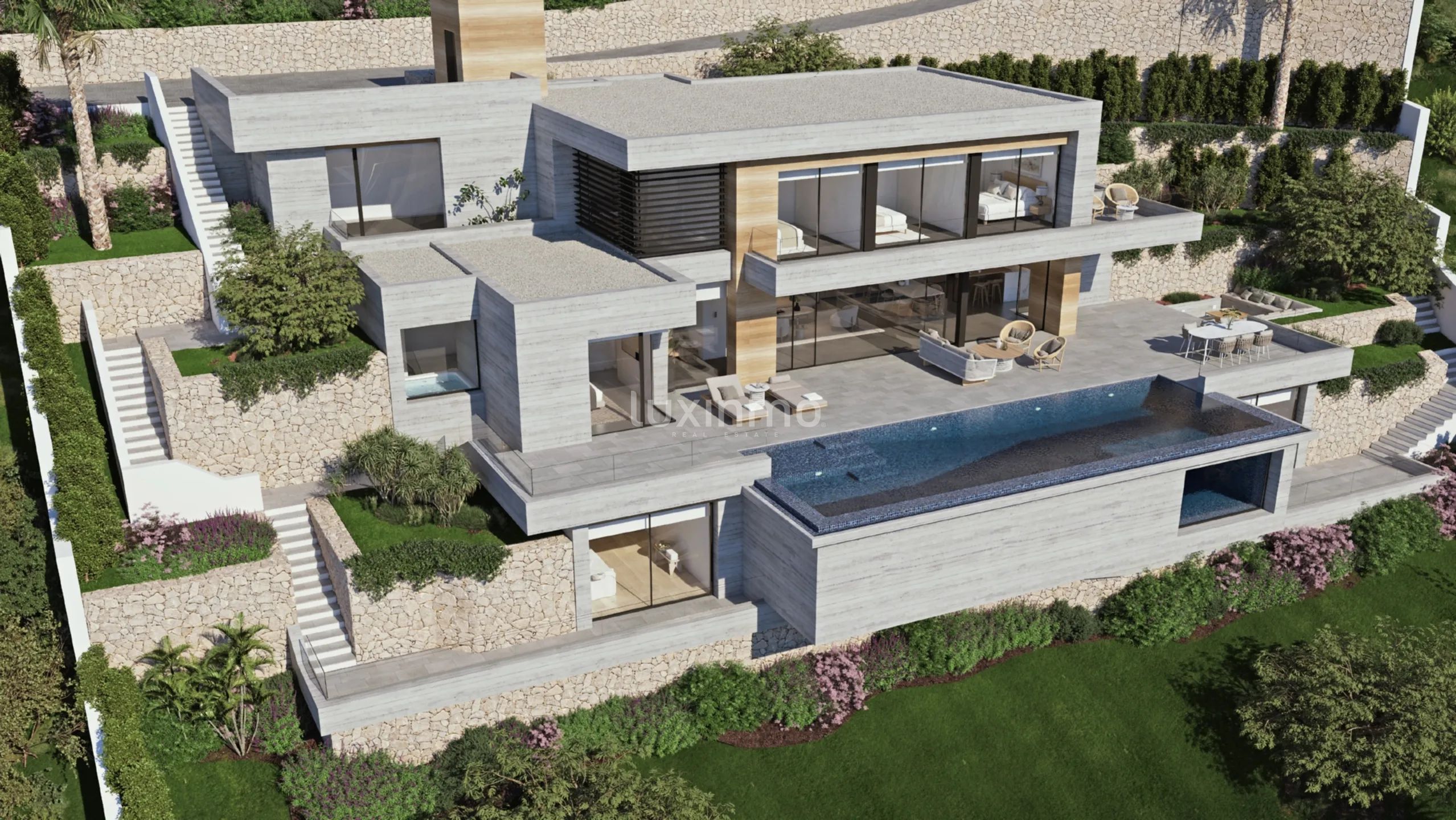 Moderne design villa met zeezicht in Benissa tussen Altea en Dénia — photo 2