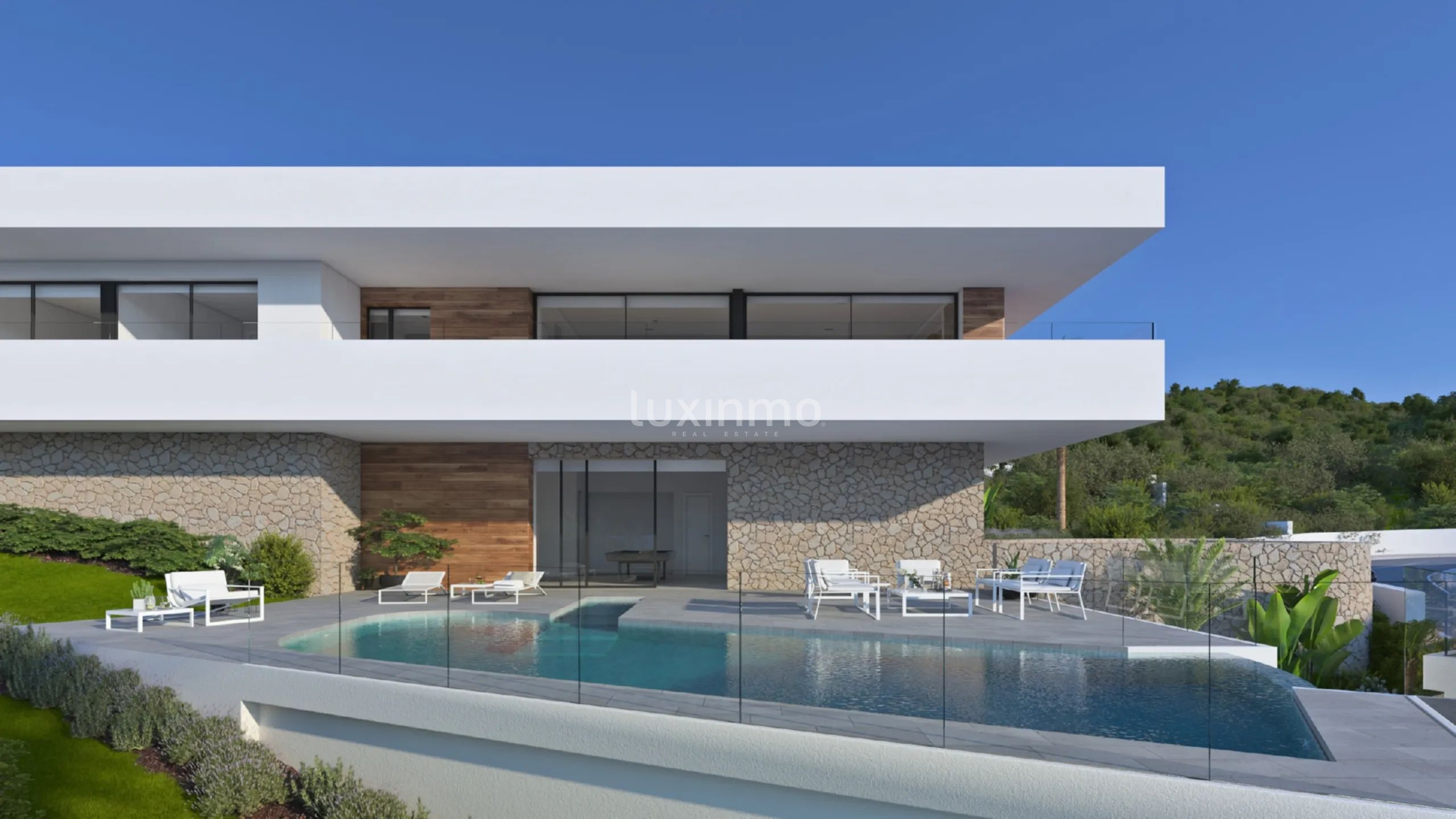 Modern Villa with views as far as Ibiza in a private area between Dénia and Altea — photo 1
