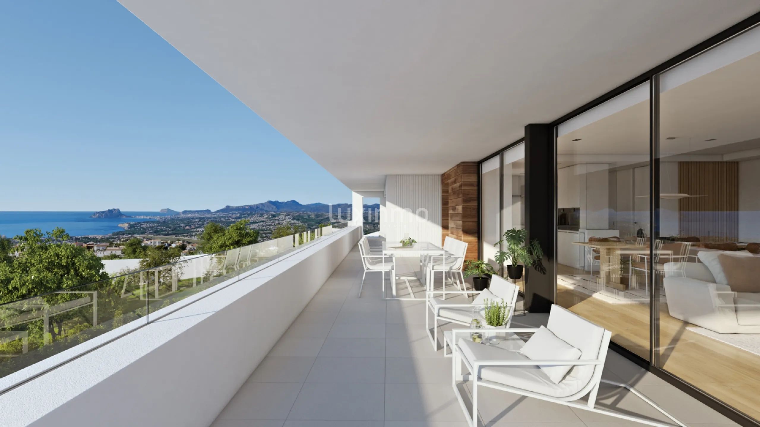 Modern Villa with views as far as Ibiza in a private area between Dénia and Altea — photo 2