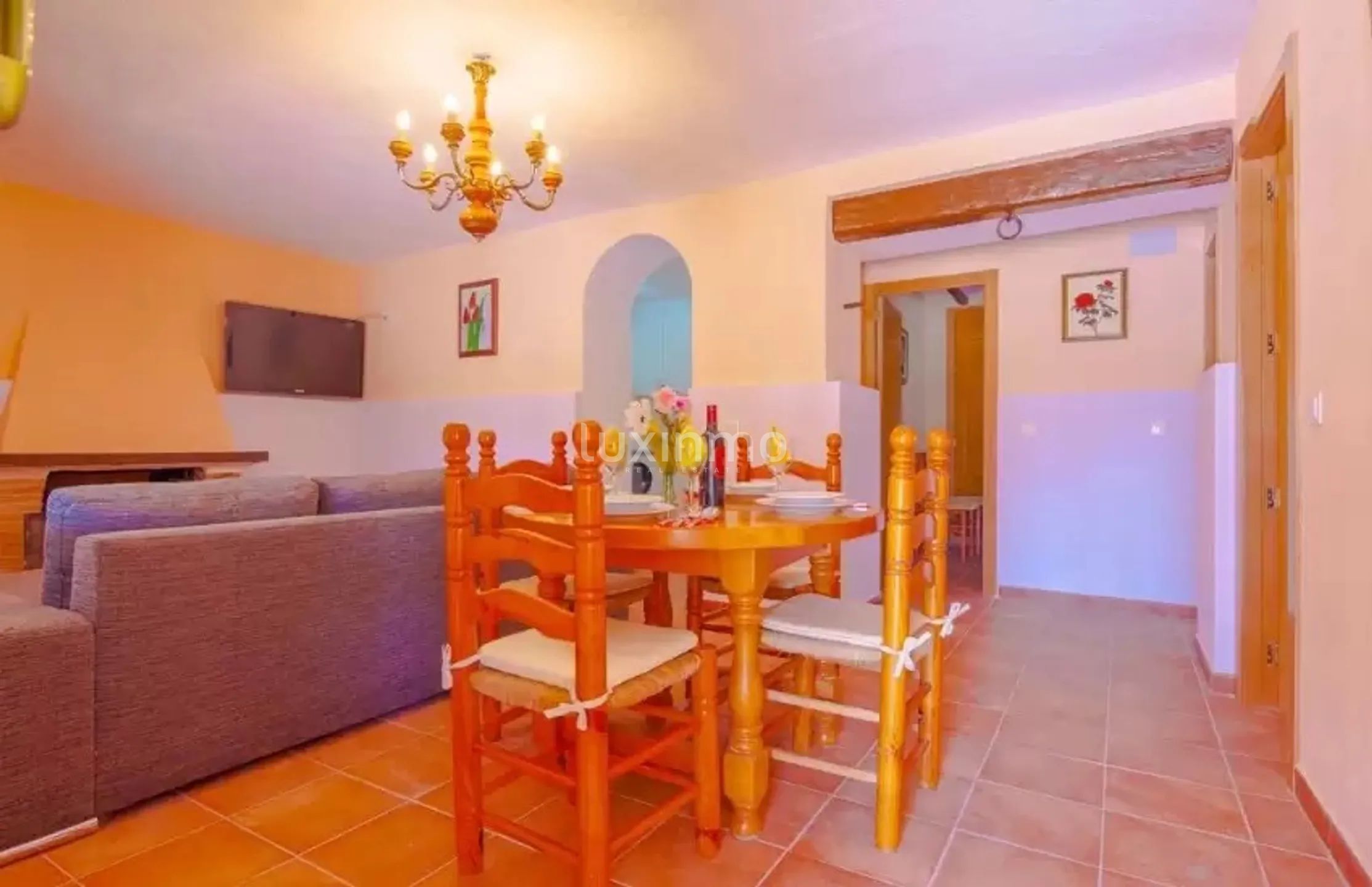 Increíble villa rústica en alquiler de larga duración en Calpe — photo 16