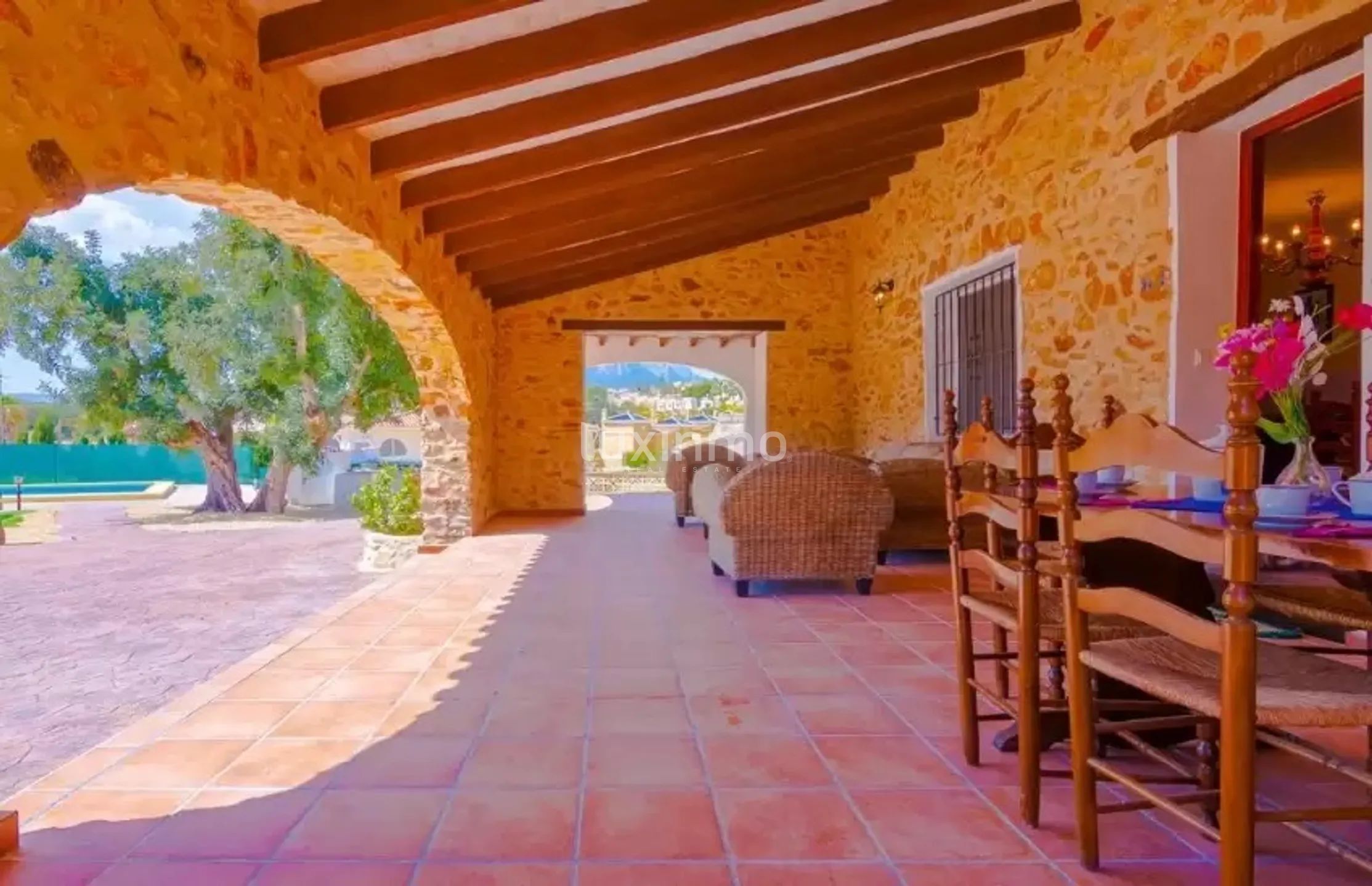 Niesamowita rustykalna willa do wynajęcia na długi okres w Calpe — photo 9