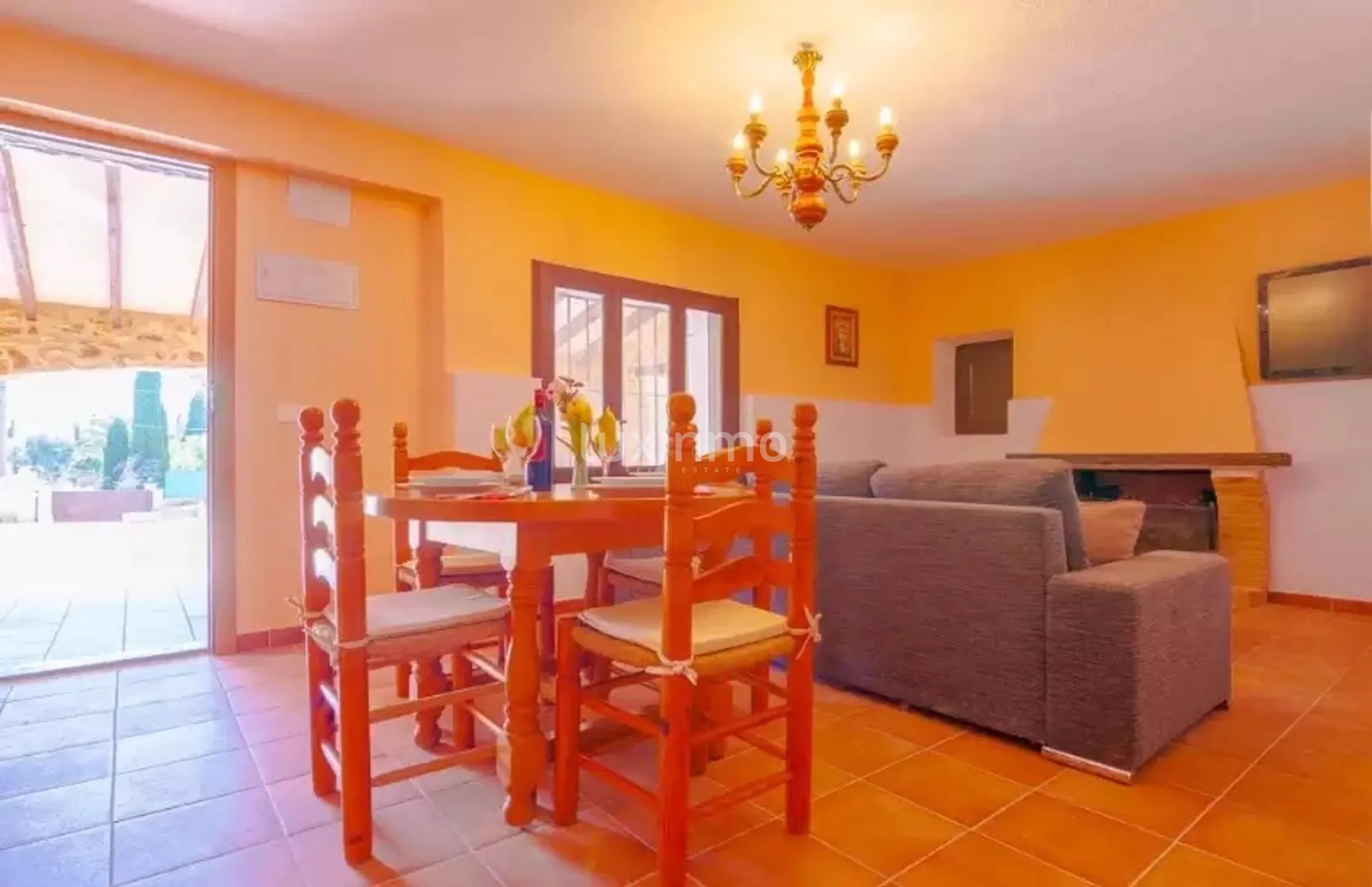 Increíble villa rústica en alquiler de larga duración en Calpe — photo 14