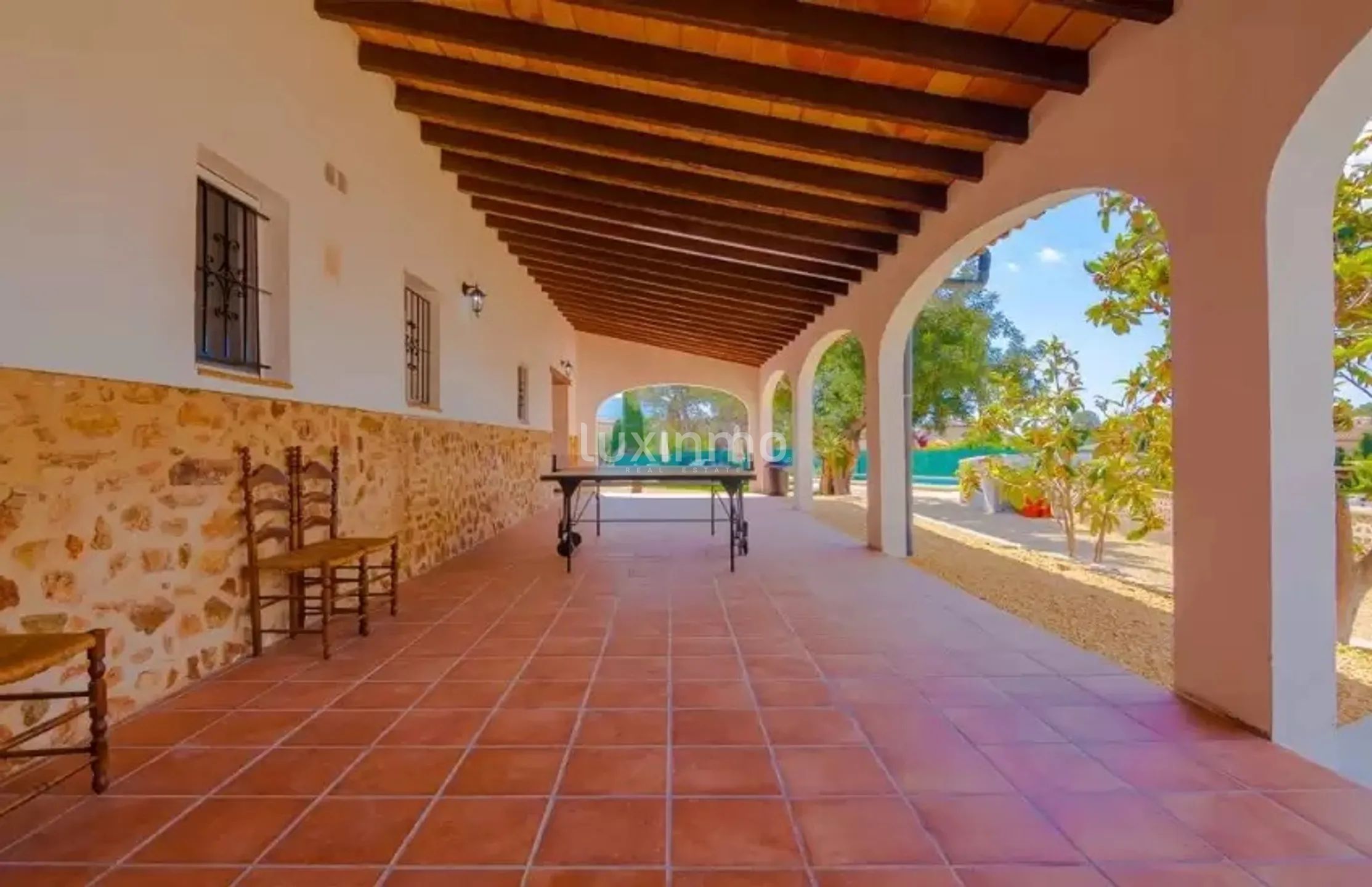 Increíble villa rústica en alquiler de larga duración en Calpe — photo 12