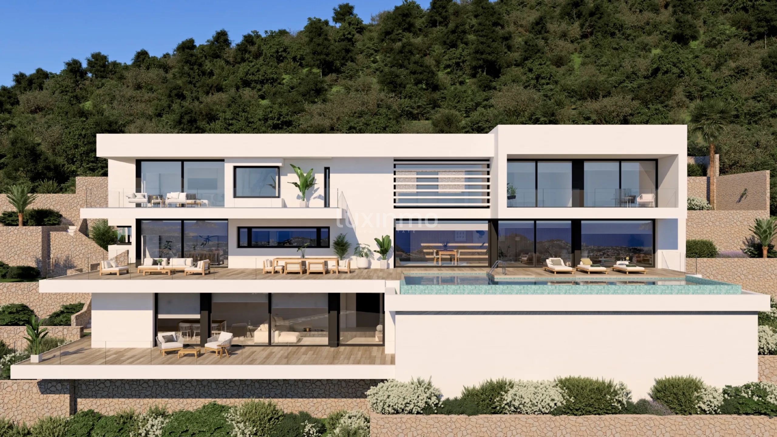 Villa with maximum comfort and spaciousness in the Cumbres del Sol in Benitachell — photo 1
