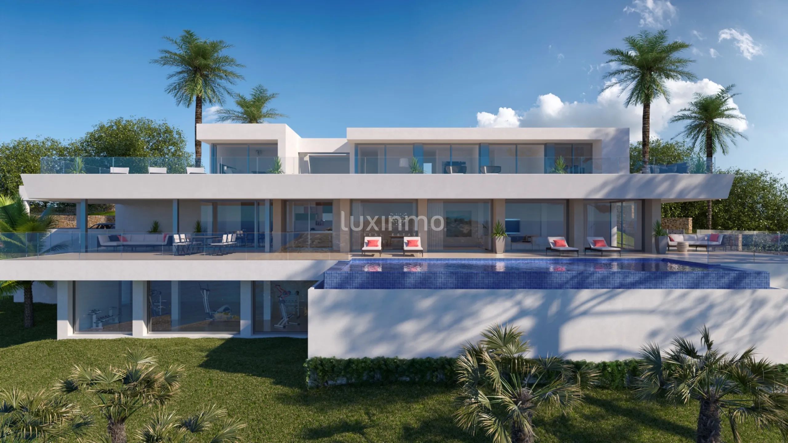 Modern villa with sea views between Jávea and Moraira — photo 1