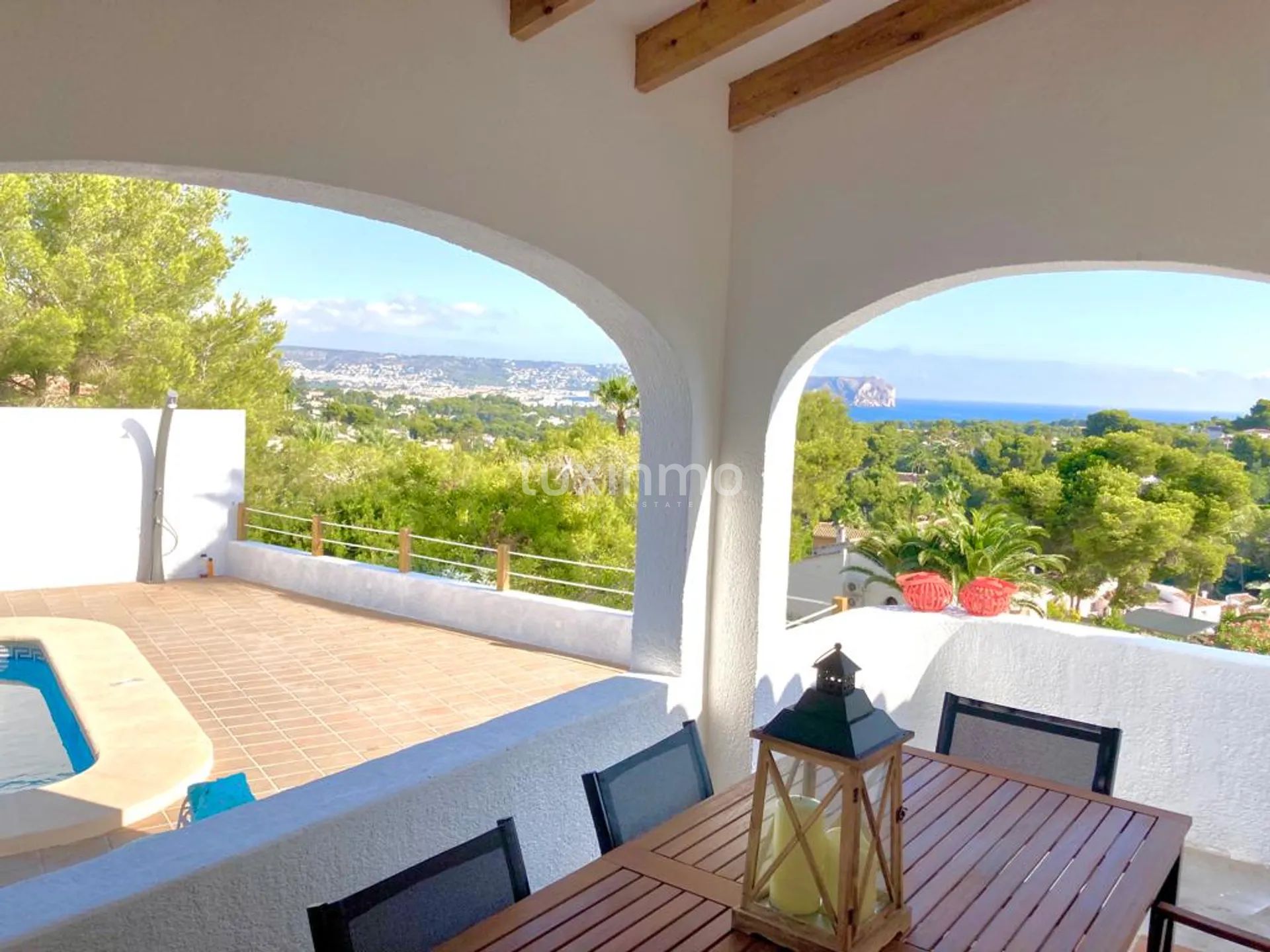 Wonderful villa with swimming pool and views for rent in Jávea — photo 18