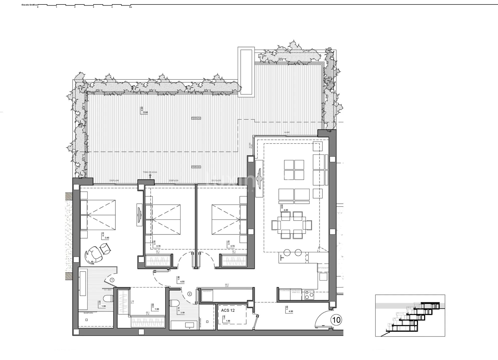 Spectaculaire penthouse d'angle à La Sella avec vue sur la mer, le golfe de Valence et Mongó — photo 13