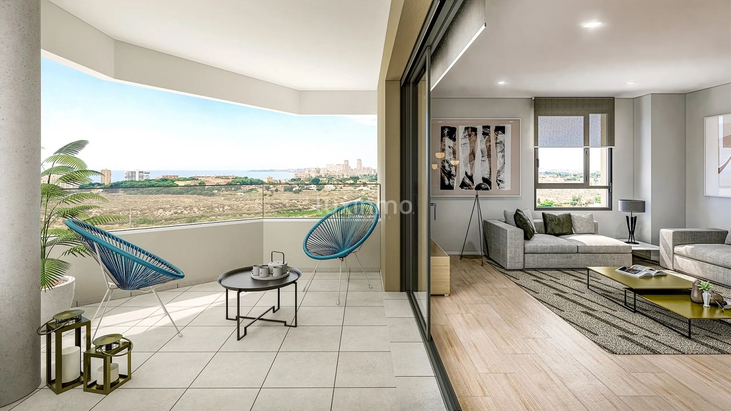 New construction apartments with sea views and parking in El Campello — photo 2